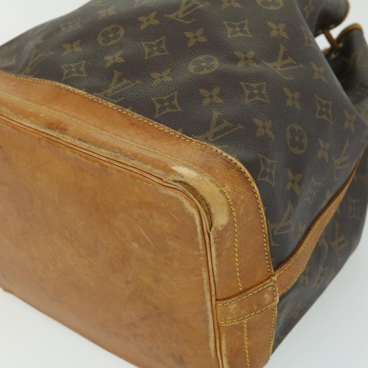 LOUIS VUITTON Monogram Noe Shoulder Bag M42224 LV Auth bs2064