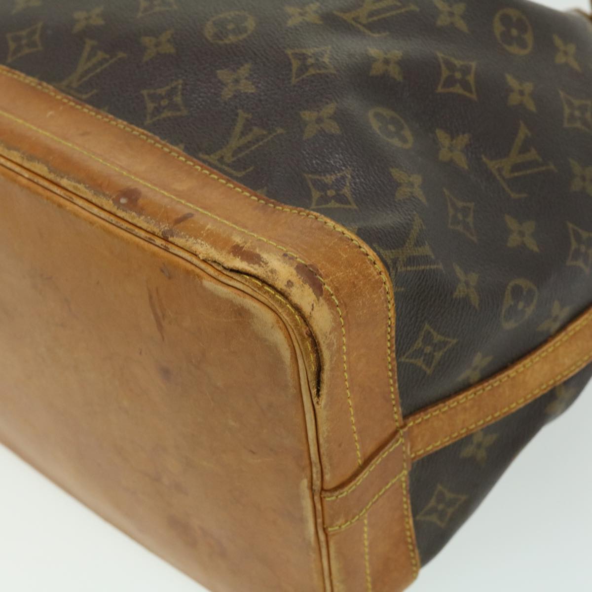 LOUIS VUITTON Monogram Noe Shoulder Bag M42224 LV Auth bs2064