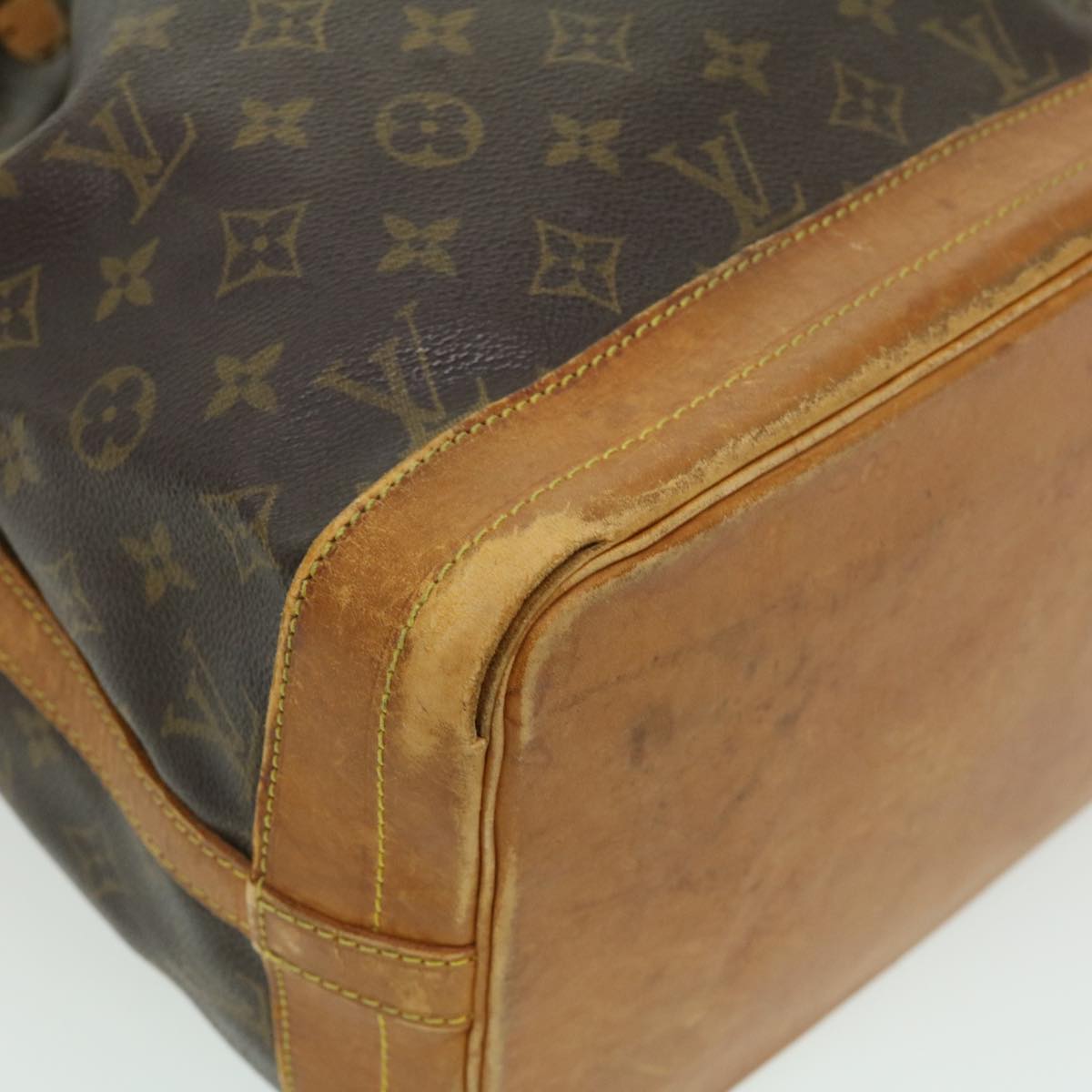 LOUIS VUITTON Monogram Noe Shoulder Bag M42224 LV Auth bs2064