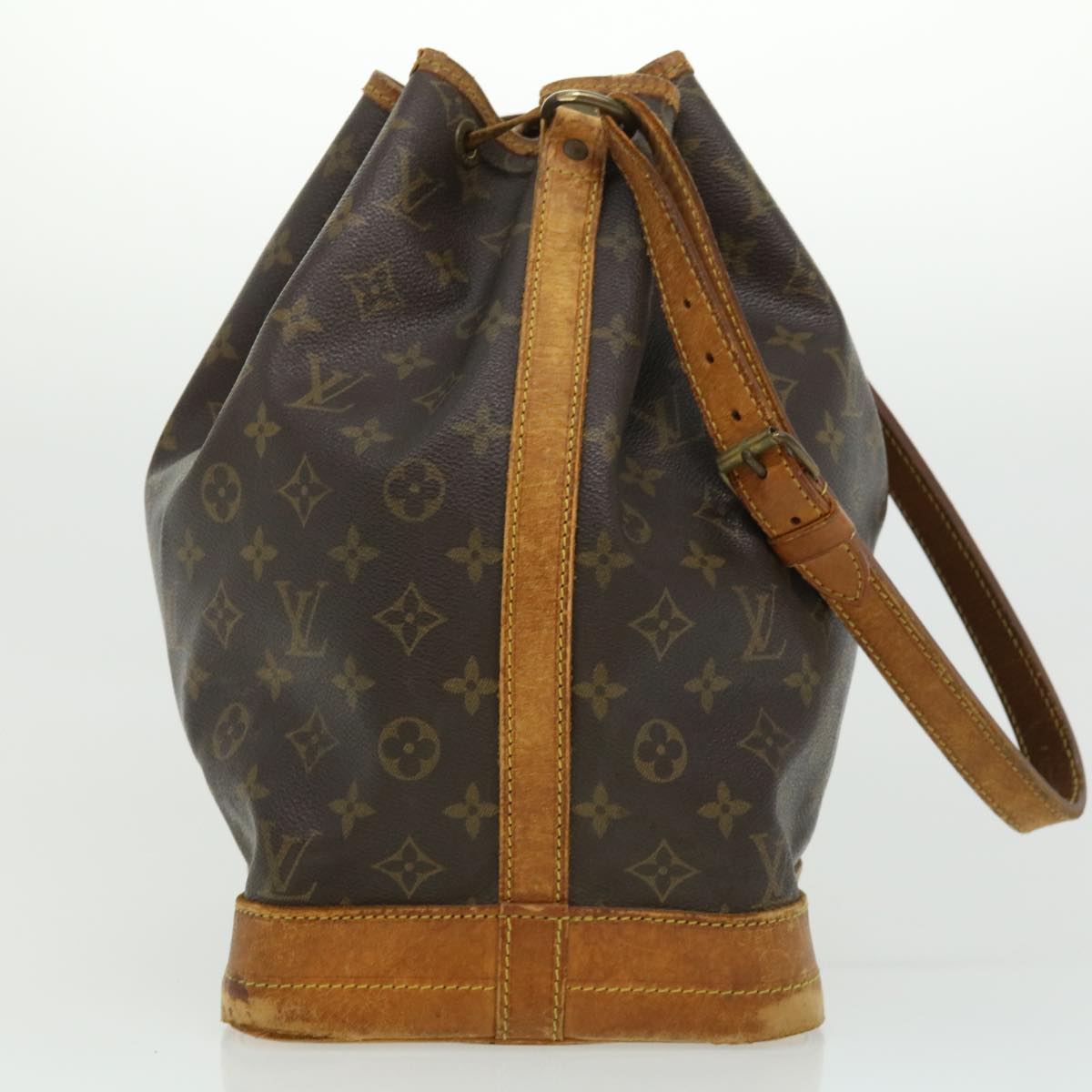 LOUIS VUITTON Monogram Noe Shoulder Bag M42224 LV Auth bs2064