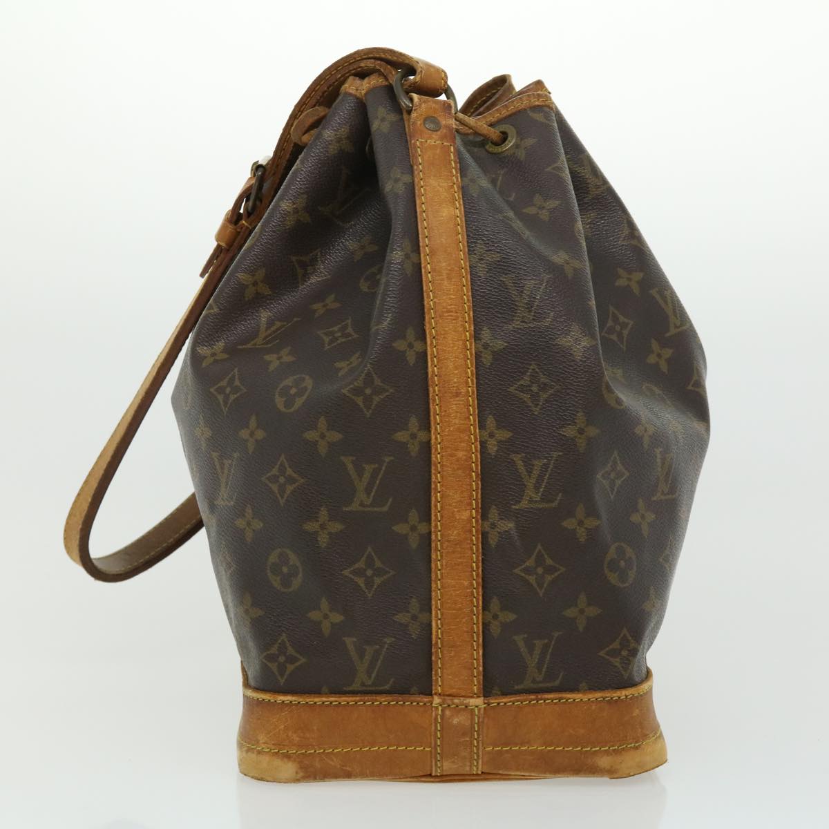 LOUIS VUITTON Monogram Noe Shoulder Bag M42224 LV Auth bs2064