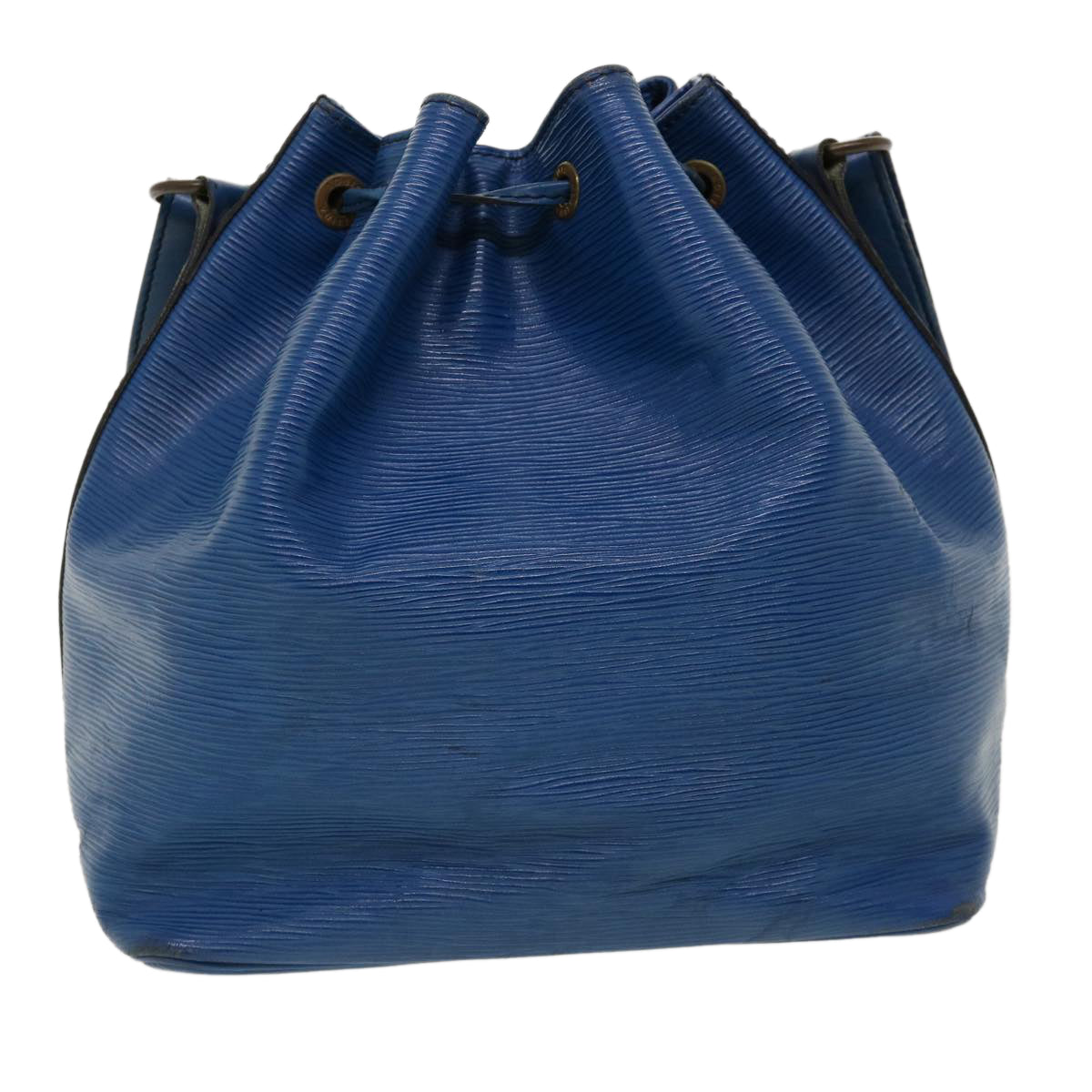 LOUIS VUITTON Epi Petit Noe Shoulder Bag Blue M44105 LV Auth bs2066 - 0
