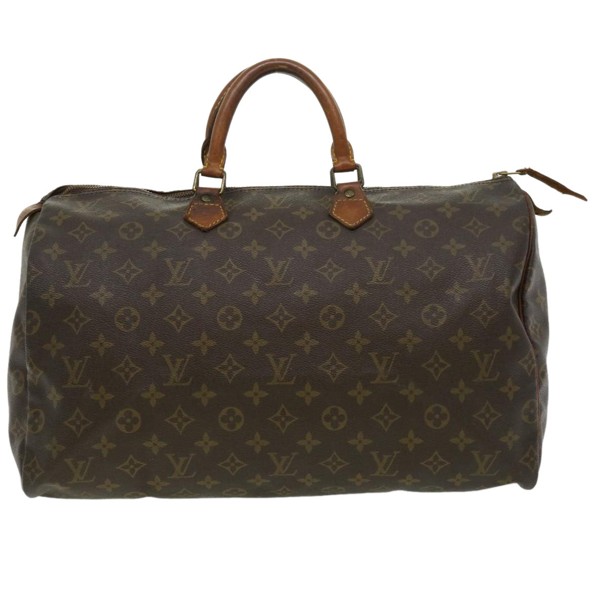 LOUIS VUITTON Monogram Speedy 40 Hand Bag M41522 LV Auth bs2067