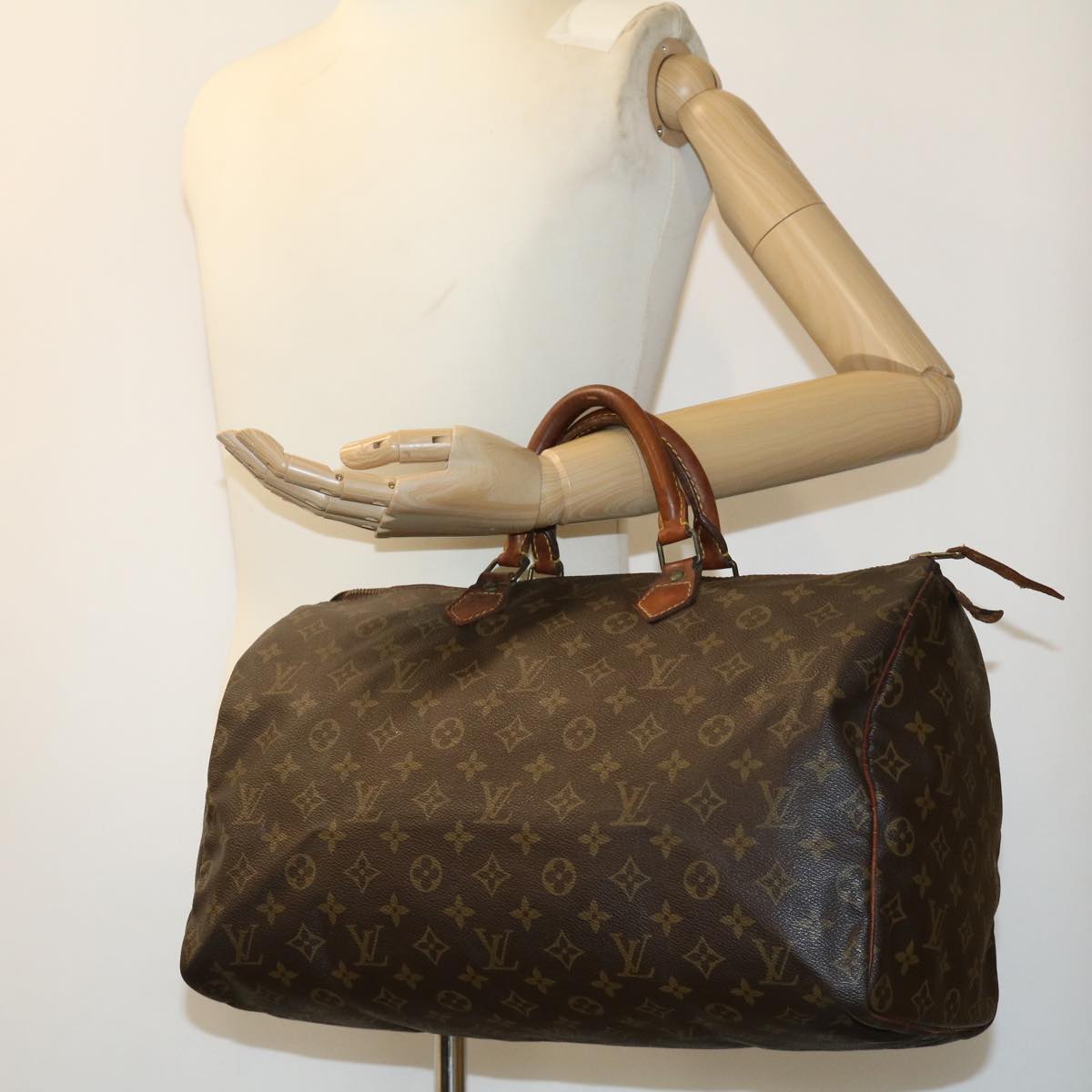 LOUIS VUITTON Monogram Speedy 40 Hand Bag M41522 LV Auth bs2067