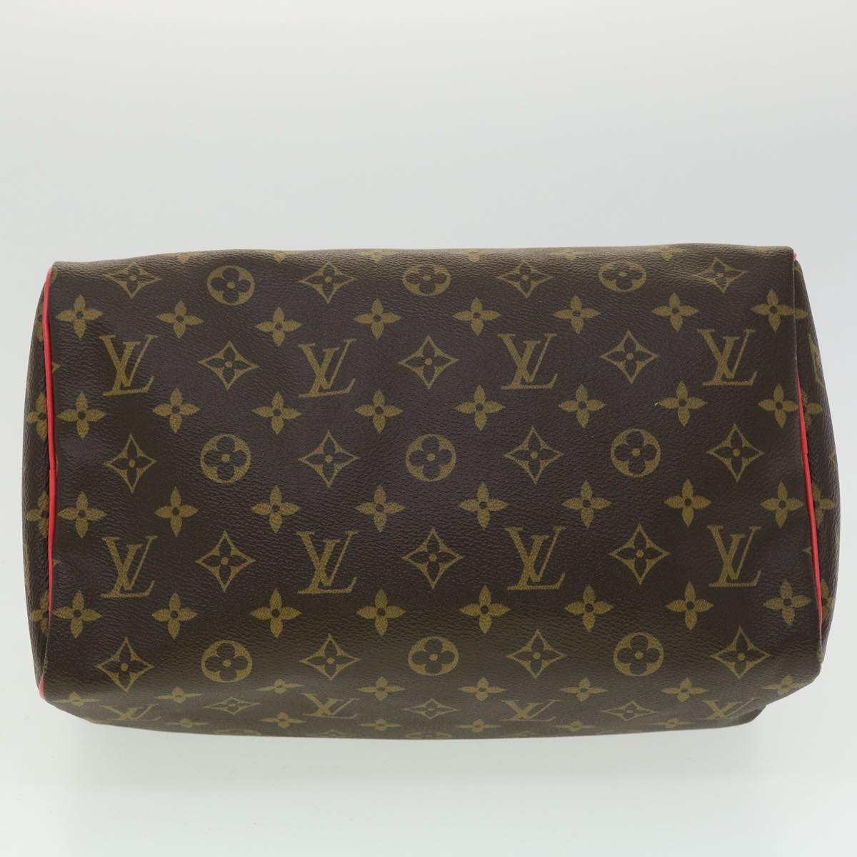 LOUIS VUITTON Monogram Totem Speedy 30 Hand Bag M41666 LV Auth bs2099A