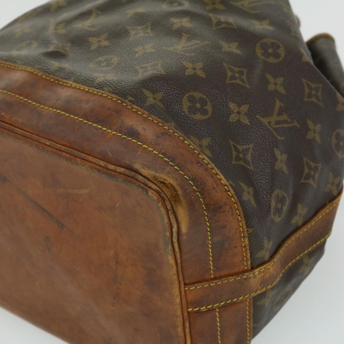 LOUIS VUITTON Monogram Noe Shoulder Bag M42224 LV Auth bs2162