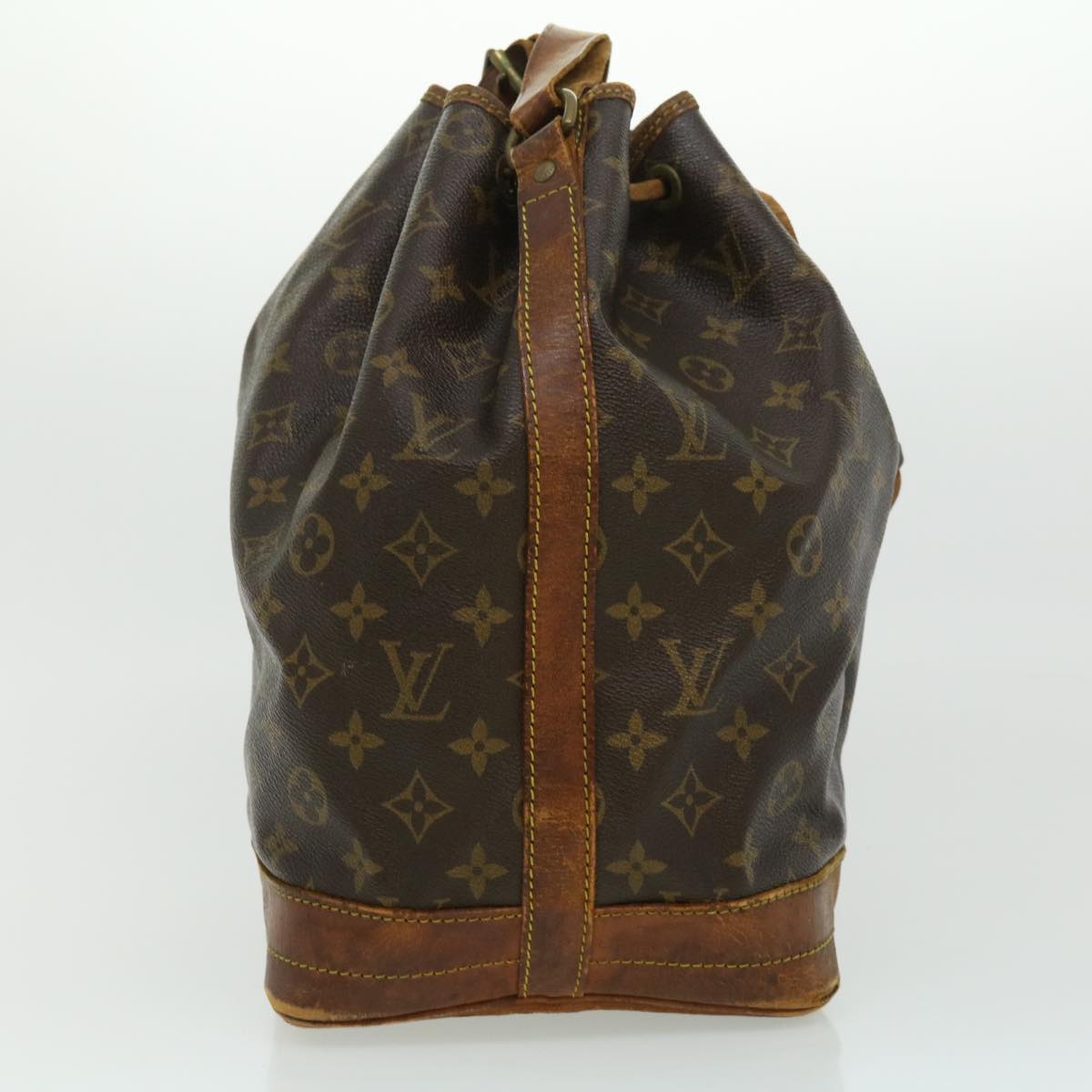 LOUIS VUITTON Monogram Noe Shoulder Bag M42224 LV Auth bs2162