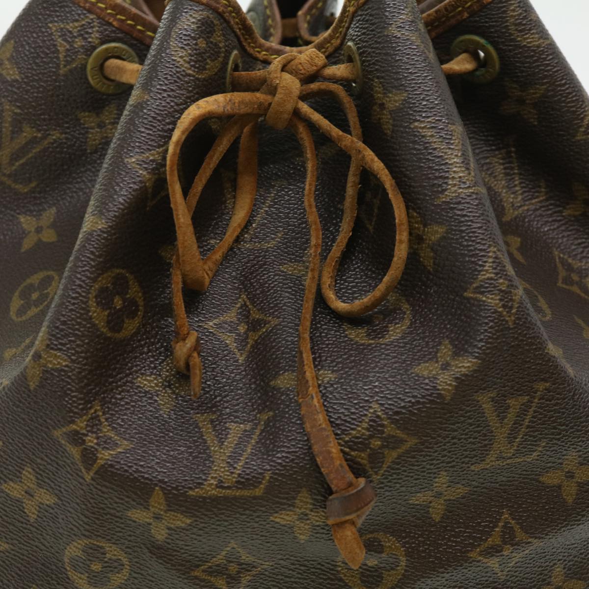 LOUIS VUITTON Monogram Noe Shoulder Bag M42224 LV Auth bs2162