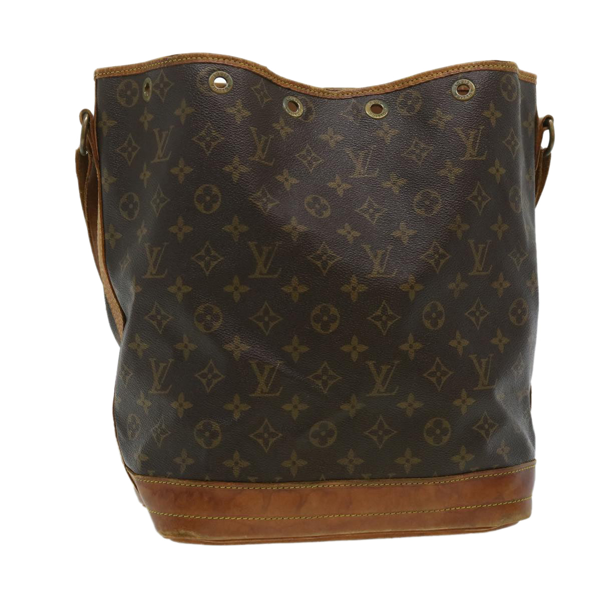 LOUIS VUITTON Monogram Noe Shoulder Bag M42224 LV Auth bs2169