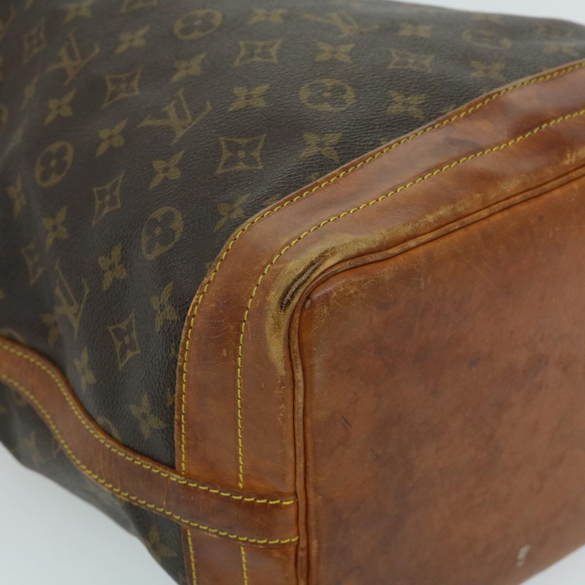 LOUIS VUITTON Monogram Noe Shoulder Bag M42224 LV Auth bs2169