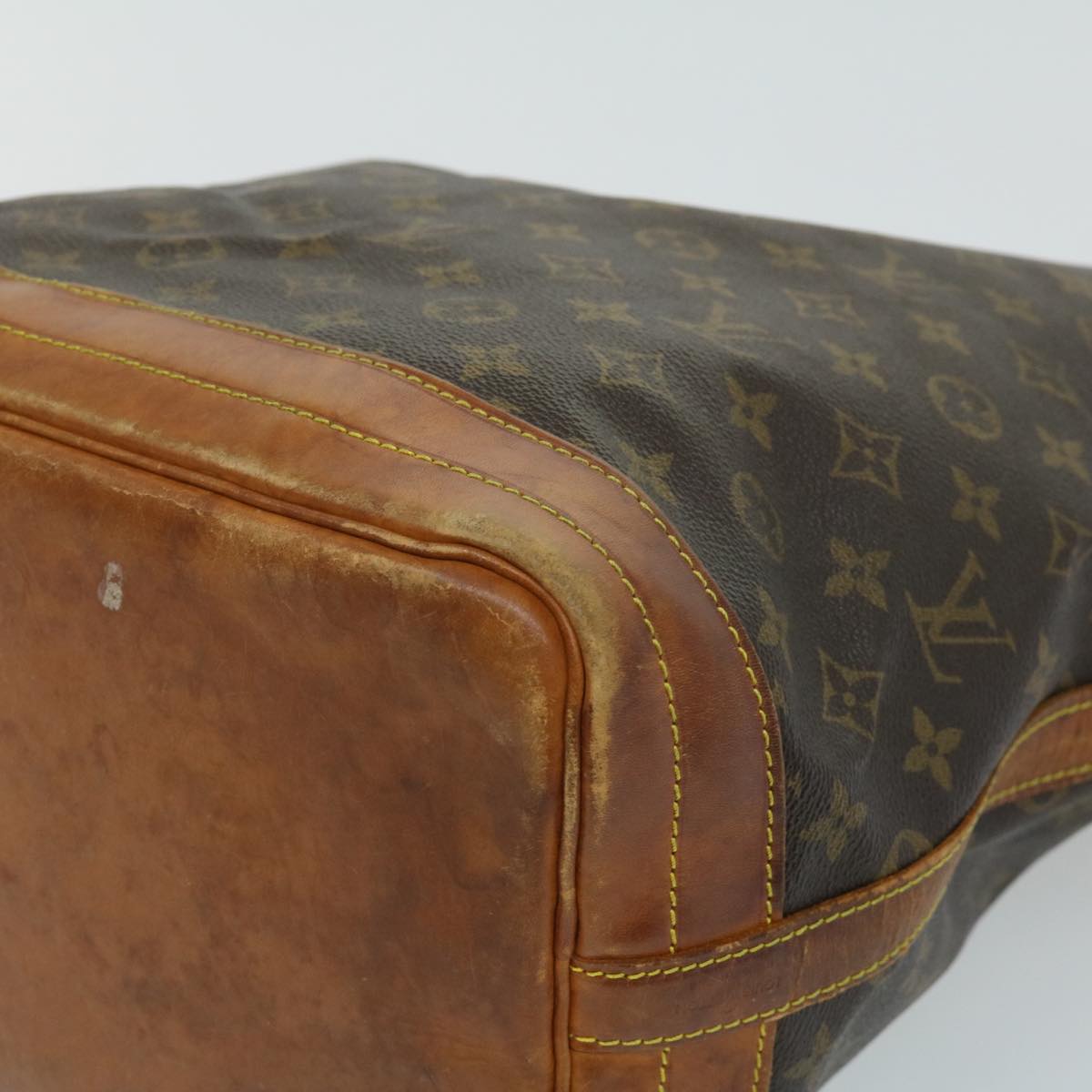 LOUIS VUITTON Monogram Noe Shoulder Bag M42224 LV Auth bs2169