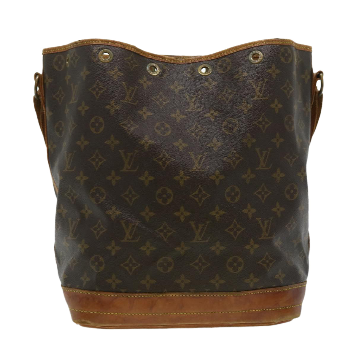 LOUIS VUITTON Monogram Noe Shoulder Bag M42224 LV Auth bs2169