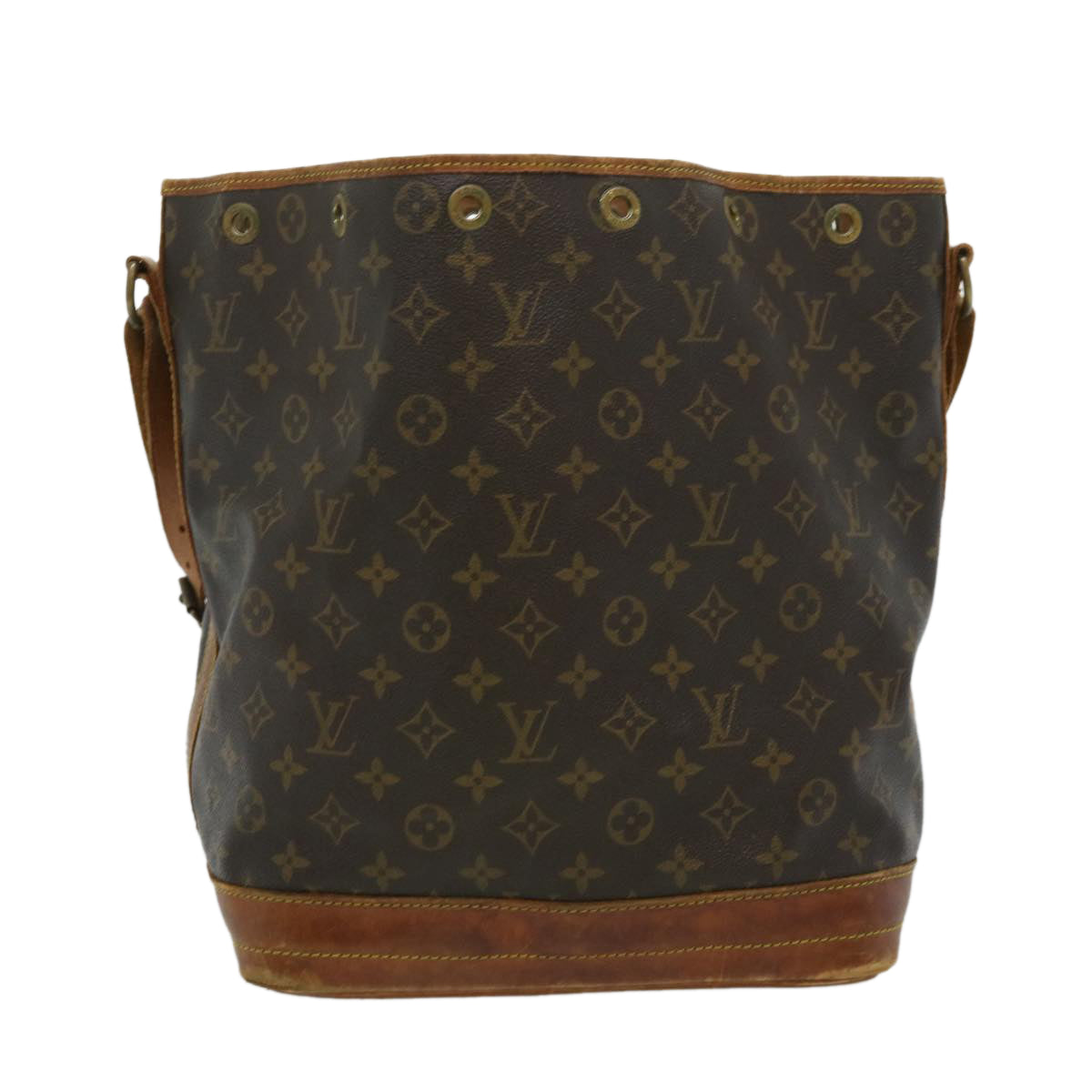 LOUIS VUITTON Monogram Noe Shoulder Bag M42224 LV Auth bs2169