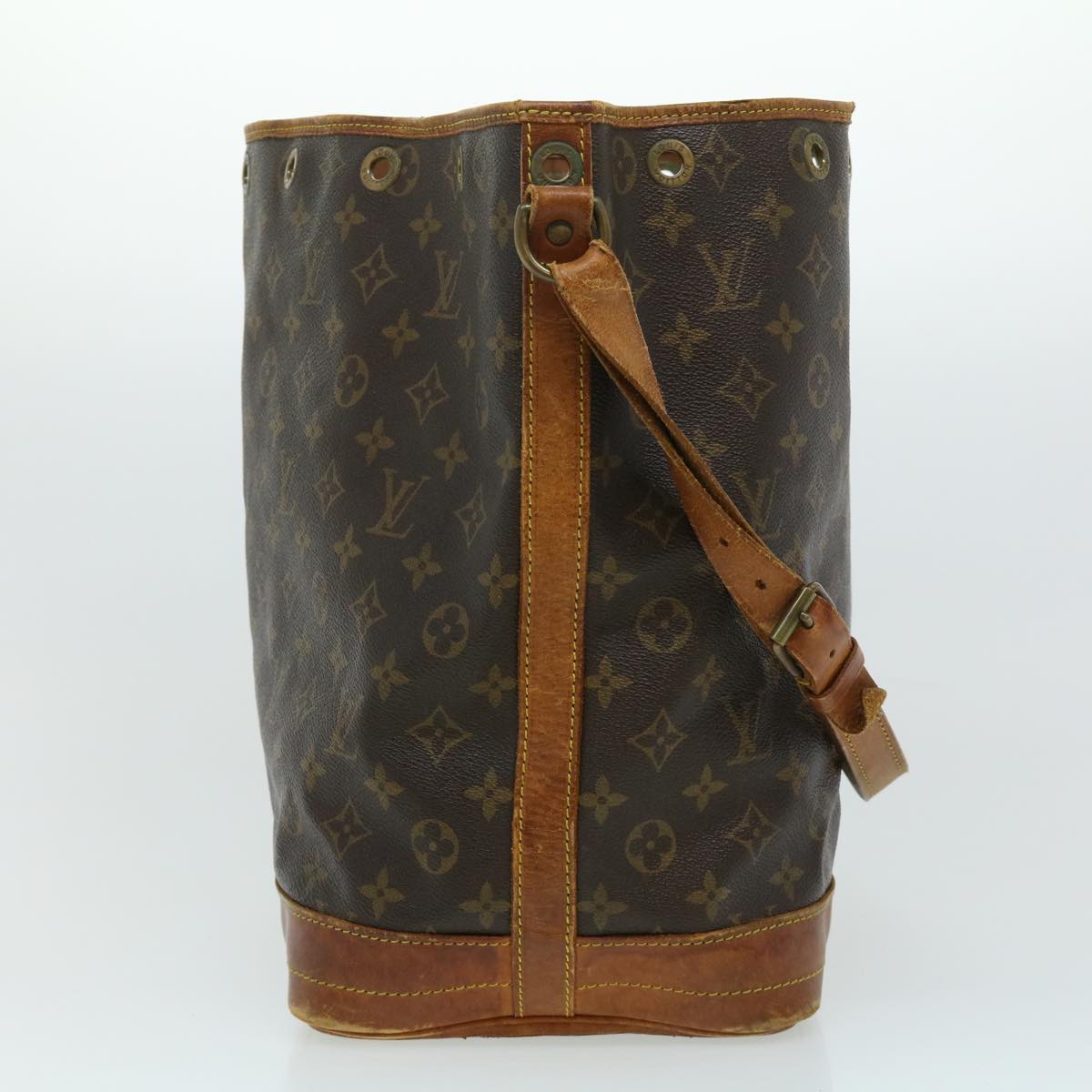 LOUIS VUITTON Monogram Noe Shoulder Bag M42224 LV Auth bs2169