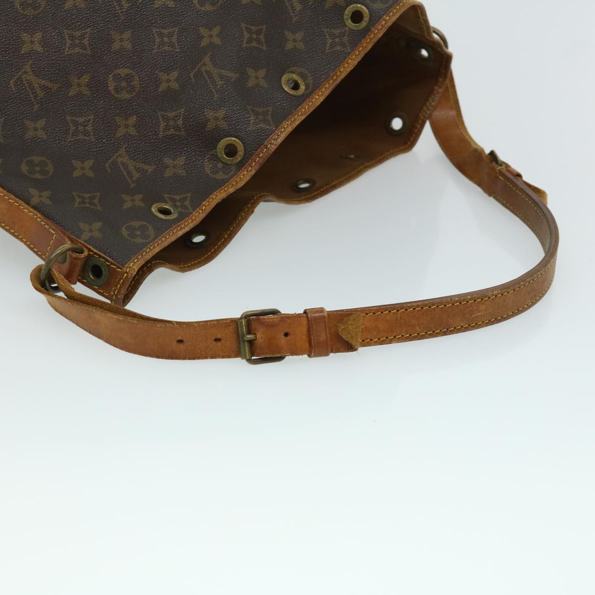 LOUIS VUITTON Monogram Noe Shoulder Bag M42224 LV Auth bs2169