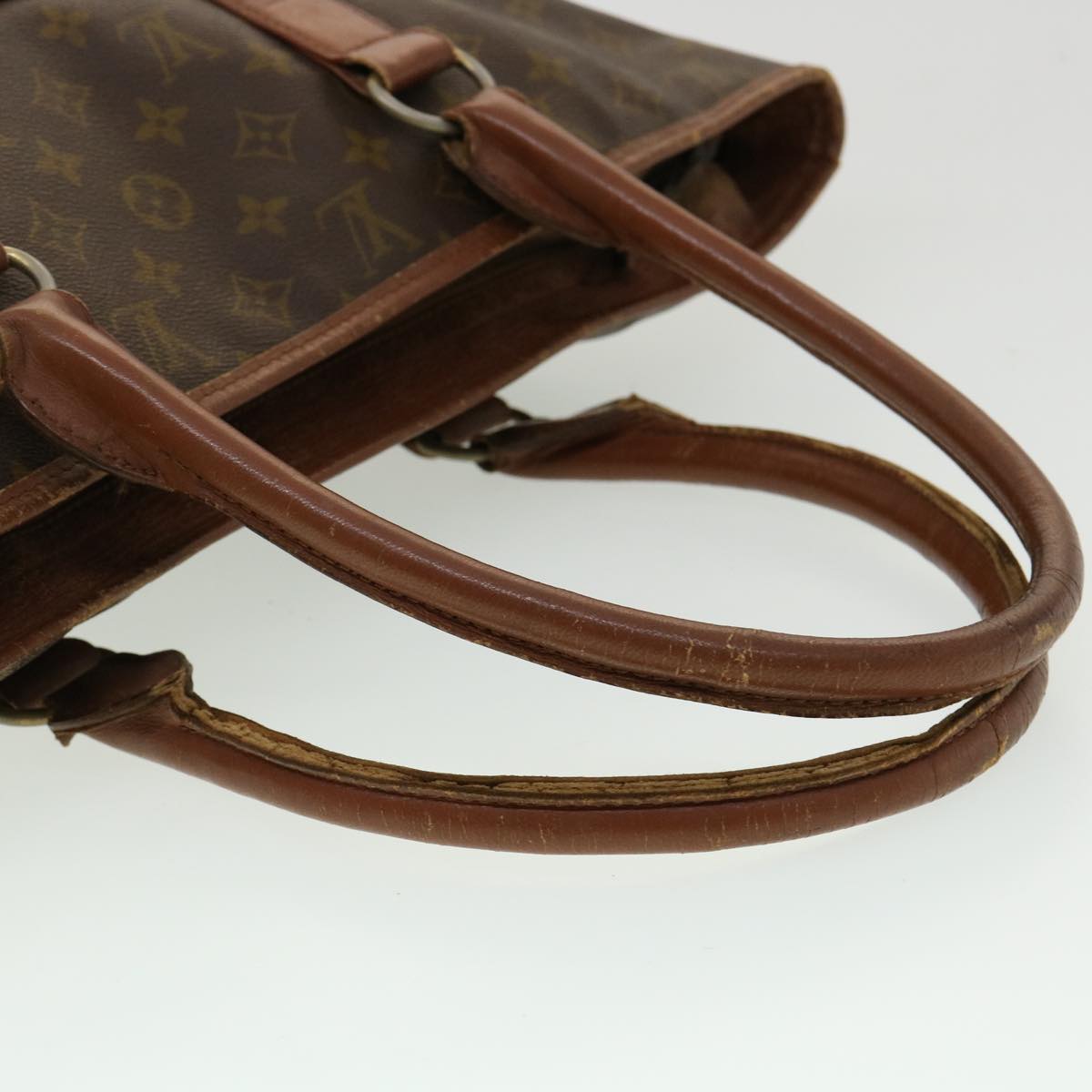 LOUIS VUITTON Monogram Sac Weekend PM Hand Bag M42425 LV Auth bs2314