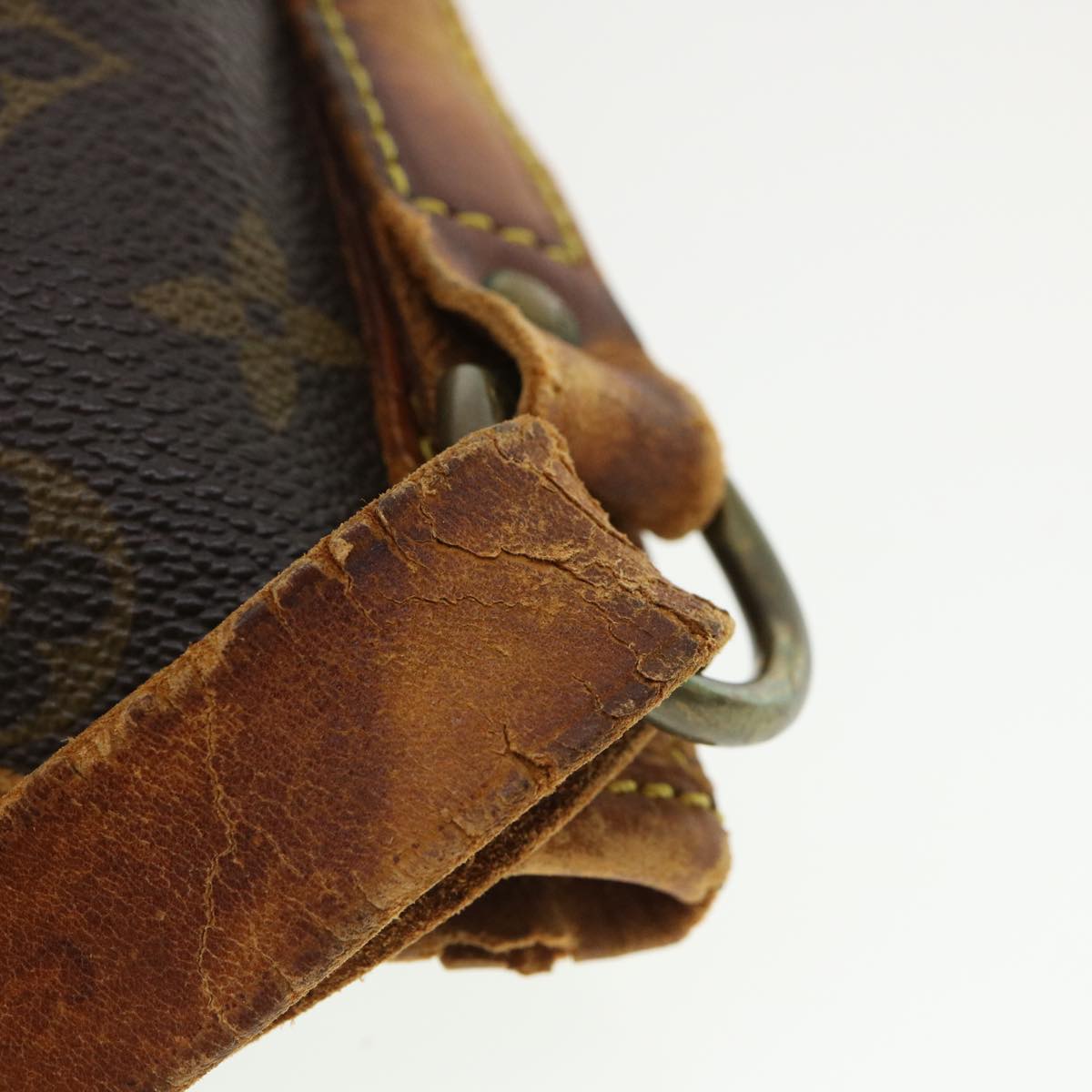 LOUIS VUITTON Monogram Noe Shoulder Bag M42224 LV Auth bs2318