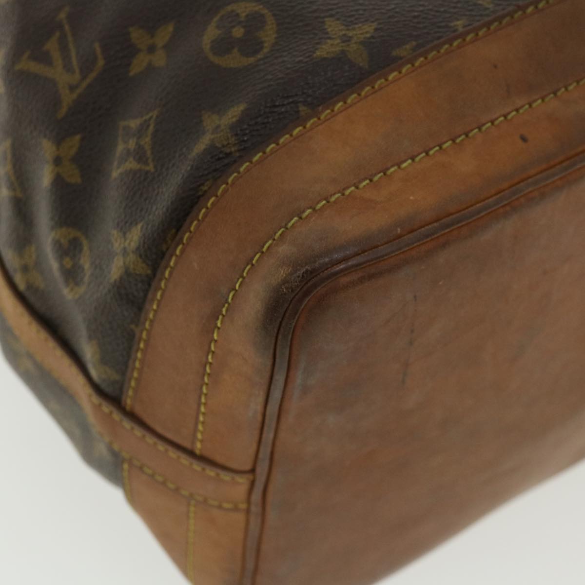 LOUIS VUITTON Monogram Noe Shoulder Bag M42224 LV Auth bs2322