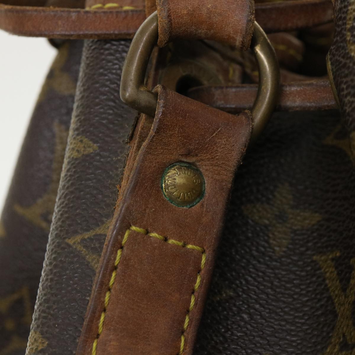 LOUIS VUITTON Monogram Noe Shoulder Bag M42224 LV Auth bs2322