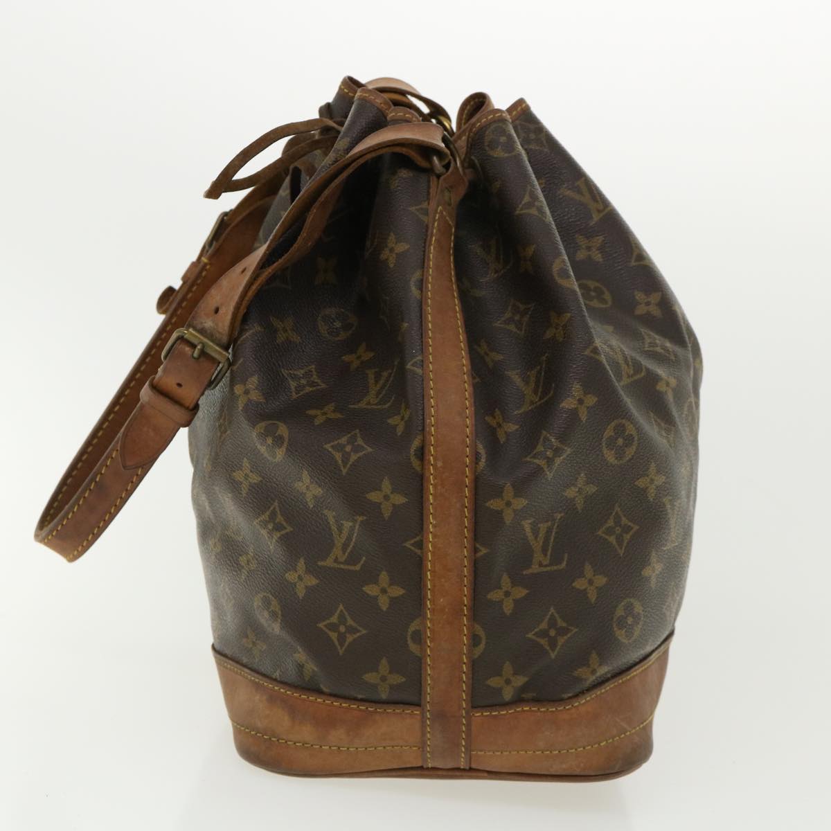 LOUIS VUITTON Monogram Noe Shoulder Bag M42224 LV Auth bs2322