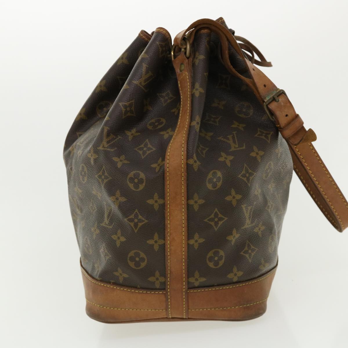 LOUIS VUITTON Monogram Noe Shoulder Bag M42224 LV Auth bs2322