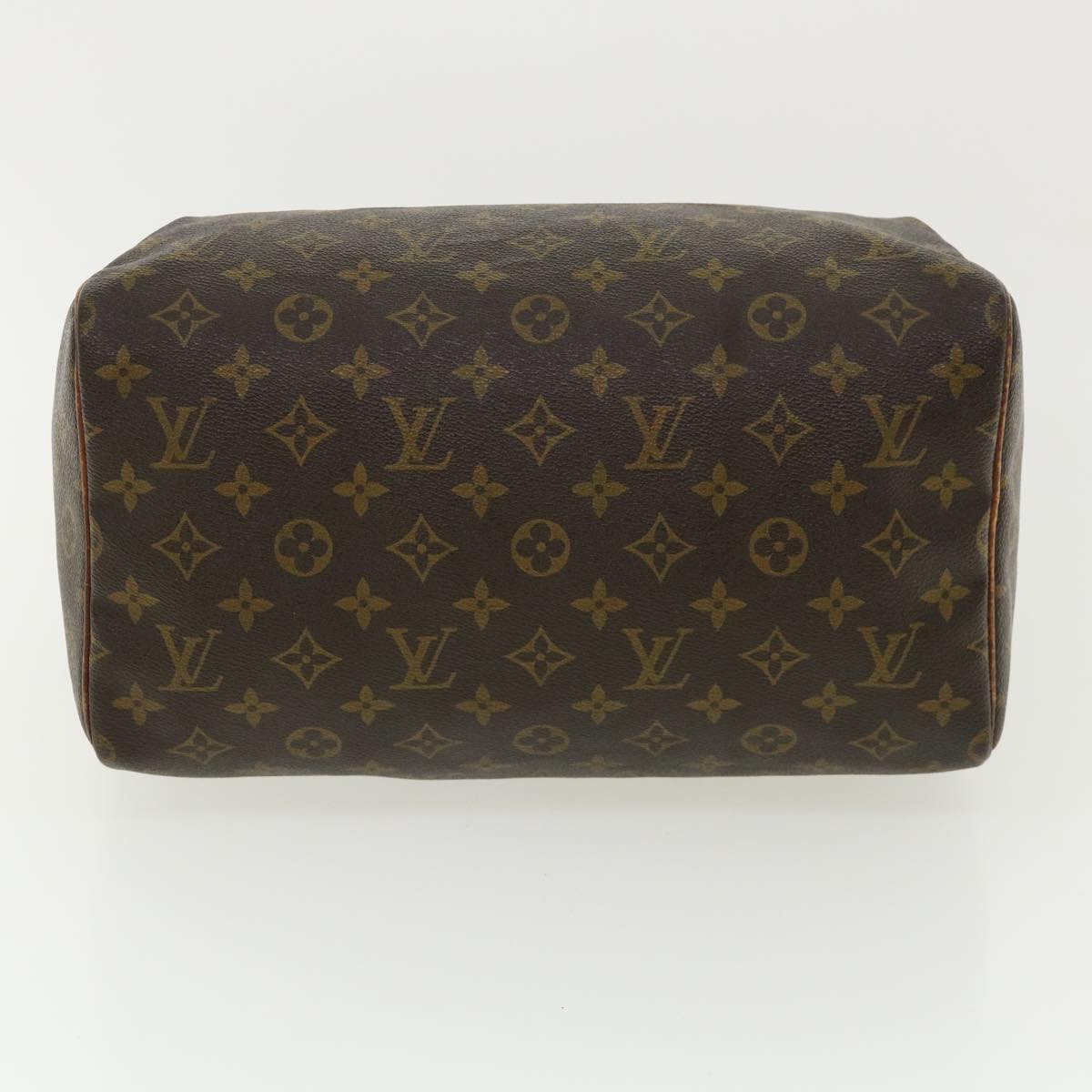 LOUIS VUITTON Monogram Speedy 30 Hand Bag M41526 LV Auth bs2332