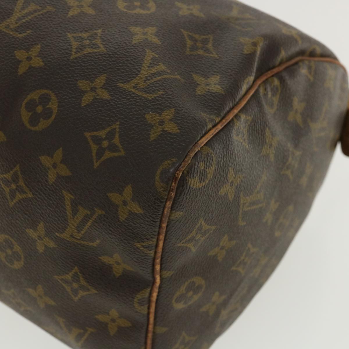 LOUIS VUITTON Monogram Speedy 30 Hand Bag M41526 LV Auth bs2332