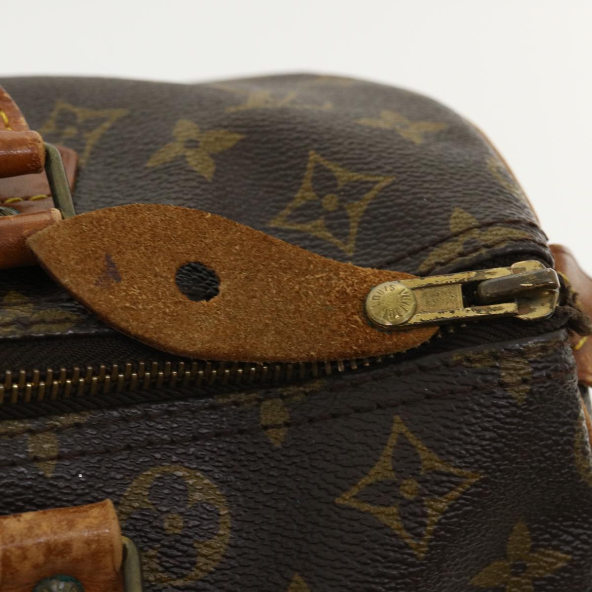 LOUIS VUITTON Monogram Speedy 30 Hand Bag M41526 LV Auth bs2332