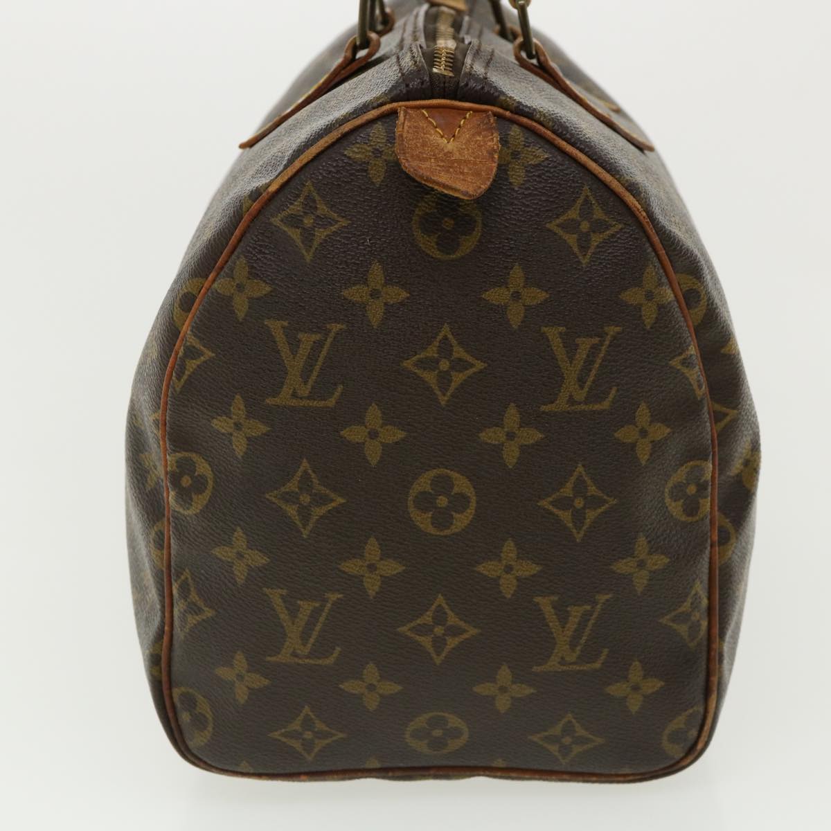 LOUIS VUITTON Monogram Speedy 30 Hand Bag M41526 LV Auth bs2332