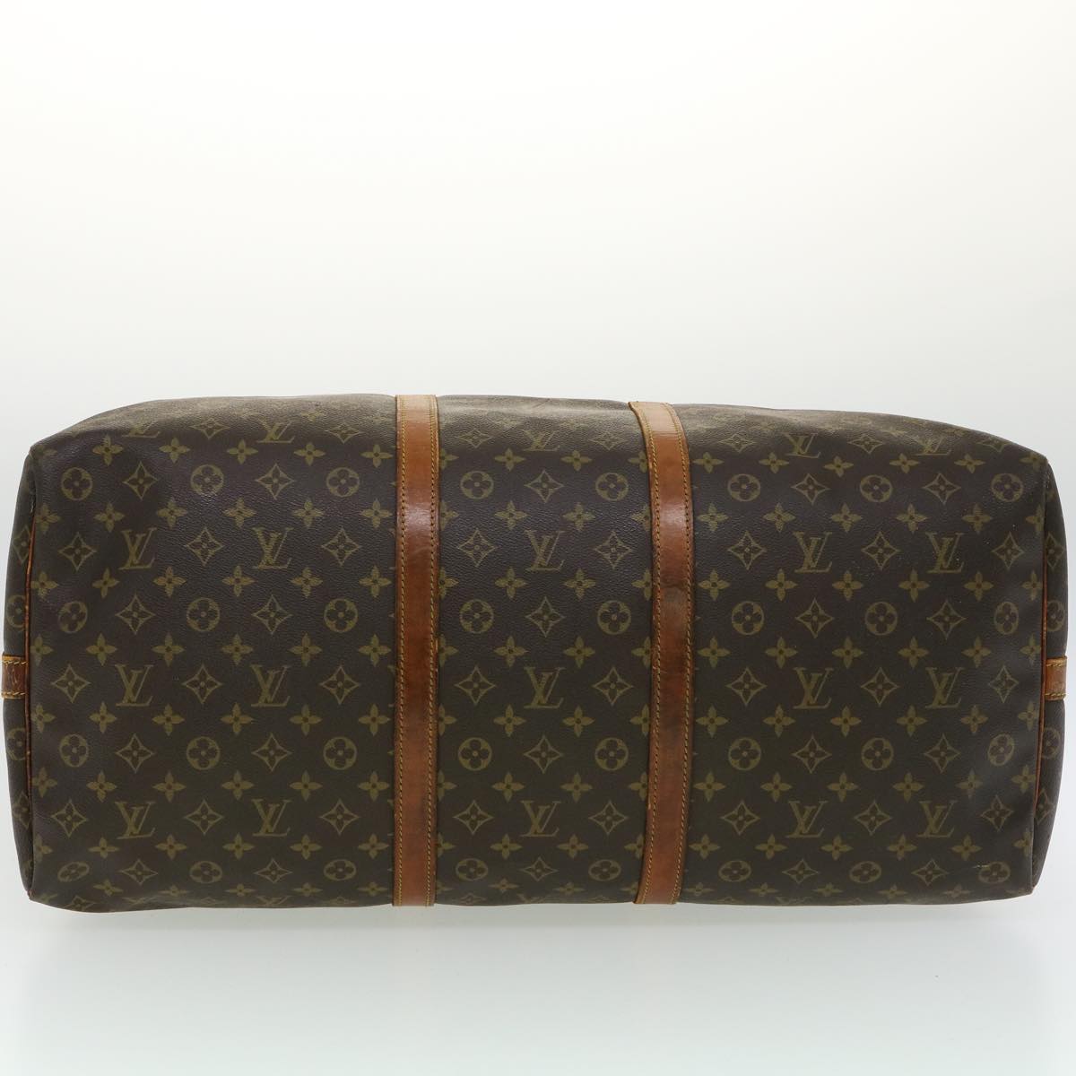 LOUIS VUITTON Monogram Keepall Bandouliere 60 Boston Bag M41412 LV Auth bs2336