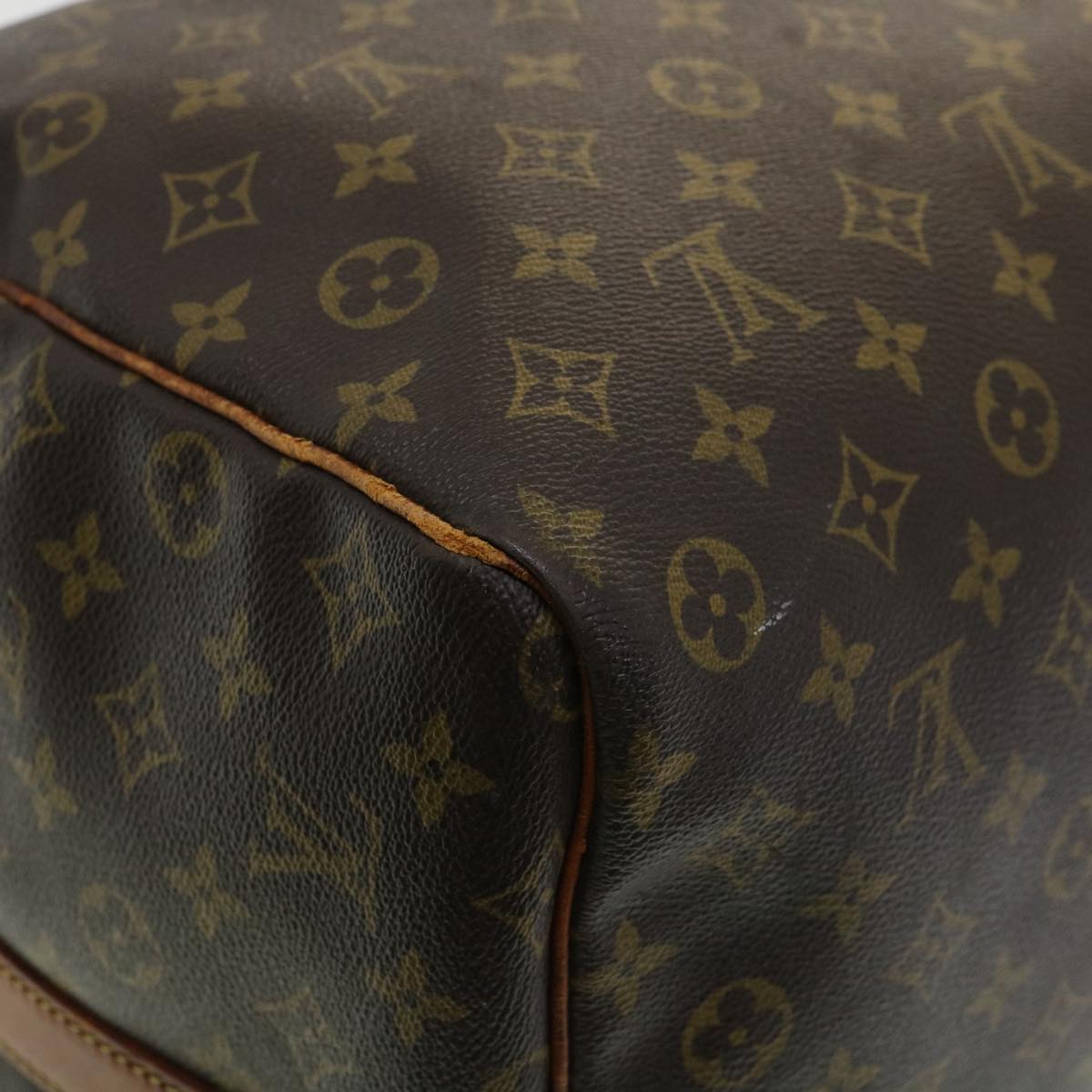 LOUIS VUITTON Monogram Keepall Bandouliere 60 Boston Bag M41412 LV Auth bs2336