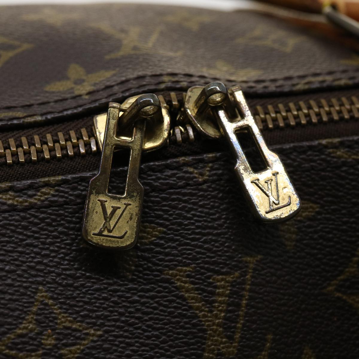 LOUIS VUITTON Monogram Keepall Bandouliere 60 Boston Bag M41412 LV Auth bs2336