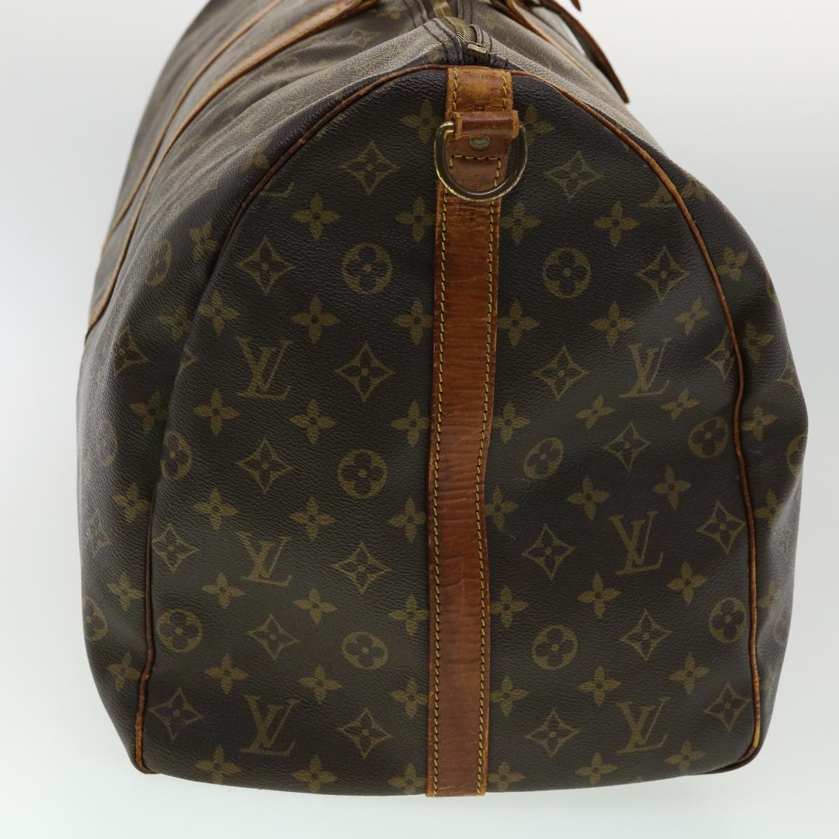 LOUIS VUITTON Monogram Keepall Bandouliere 60 Boston Bag M41412 LV Auth bs2336