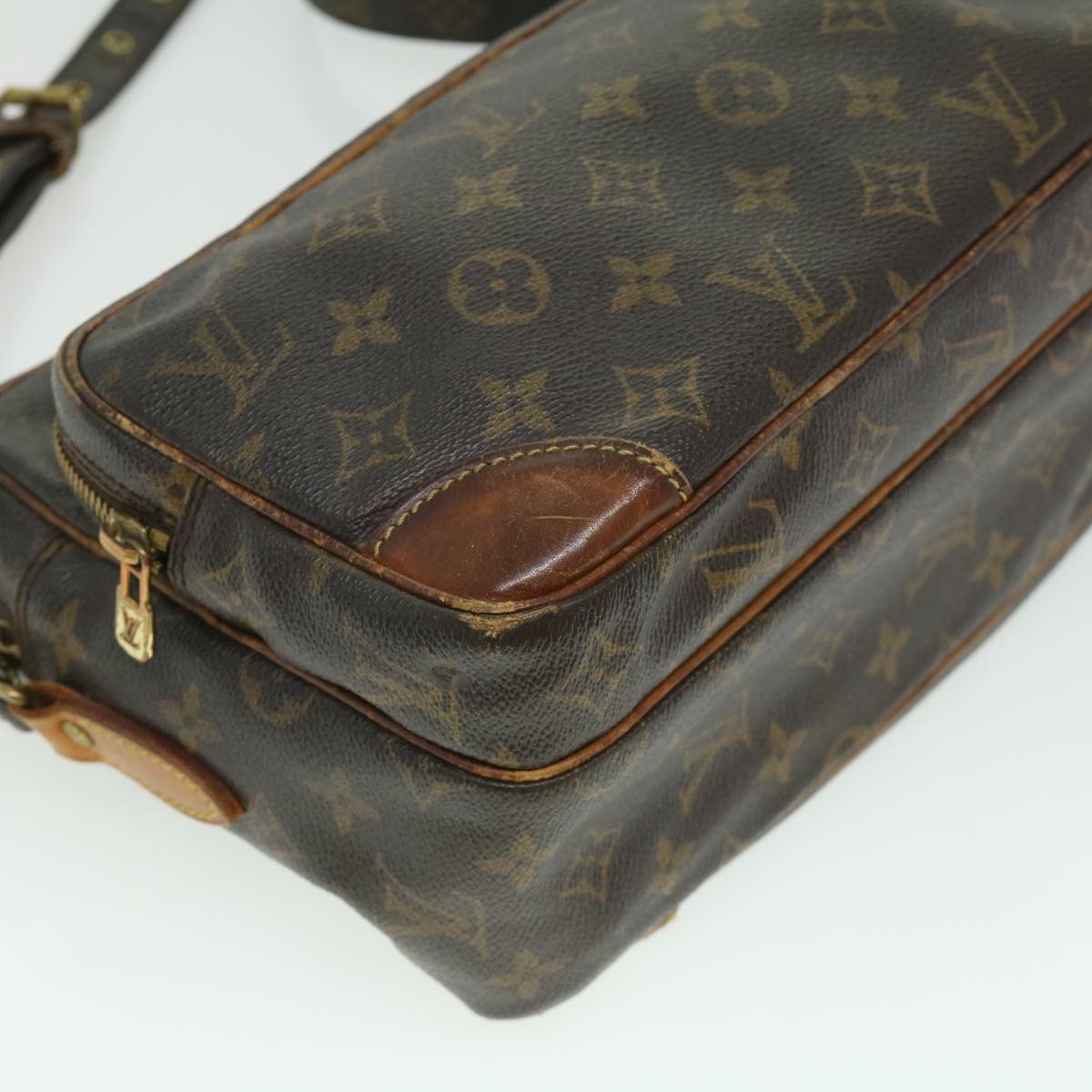 LOUIS VUITTON Monogram Nile Shoulder Bag M45244 LV Auth bs2416