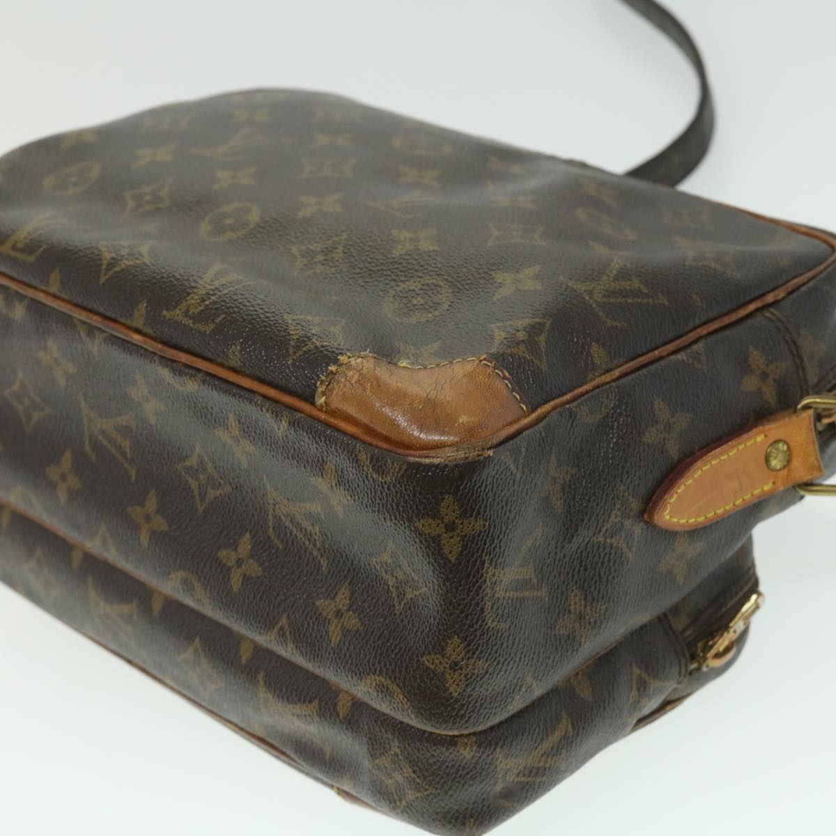 LOUIS VUITTON Monogram Nile Shoulder Bag M45244 LV Auth bs2416