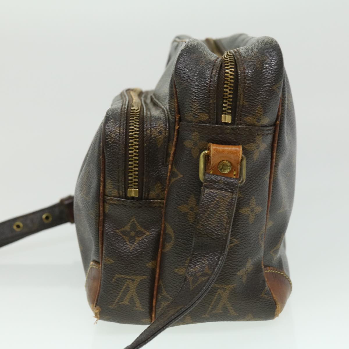 LOUIS VUITTON Monogram Nile Shoulder Bag M45244 LV Auth bs2416