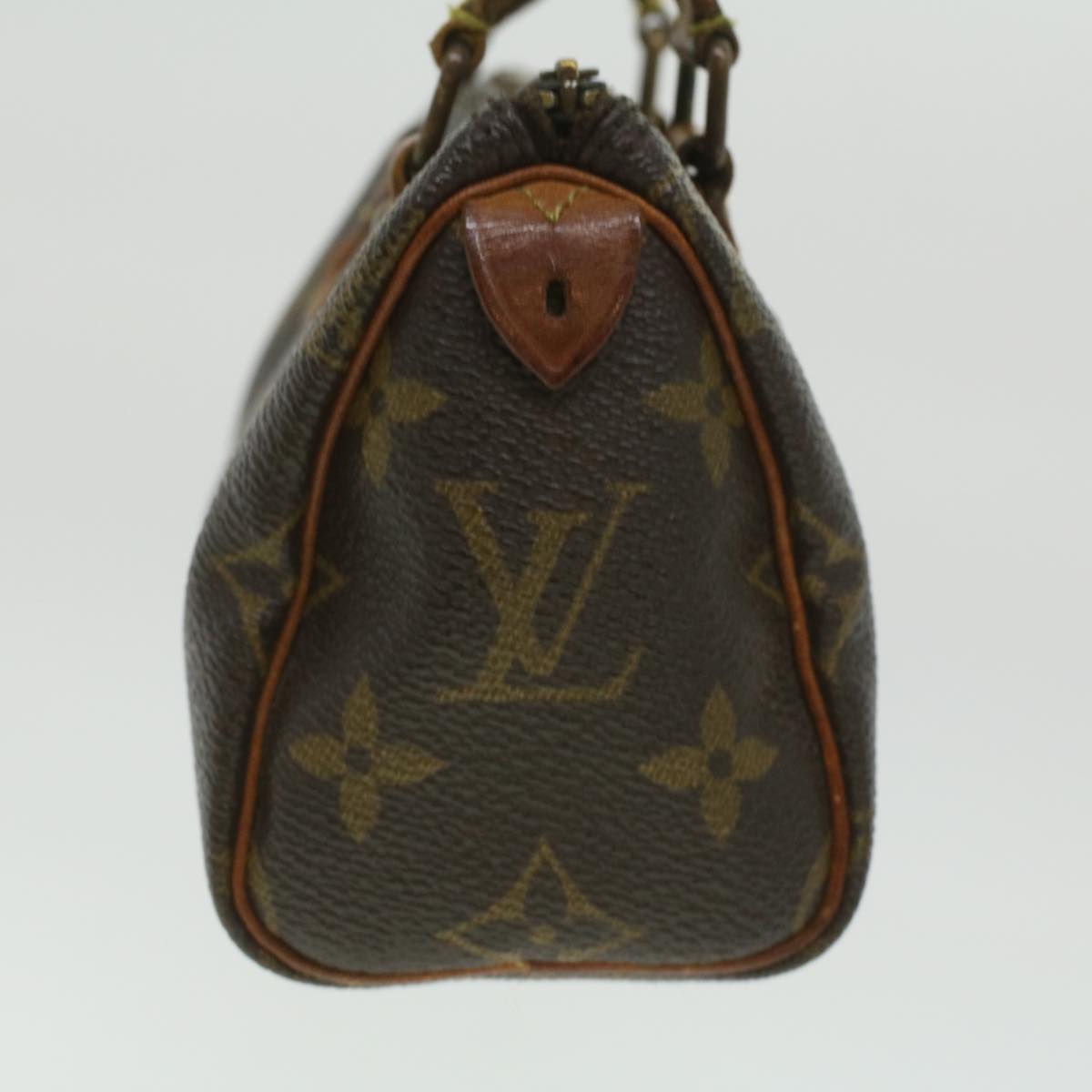 LOUIS VUITTON Monogram Mini Speedy Hand Bag M41534 LV Auth bs2474