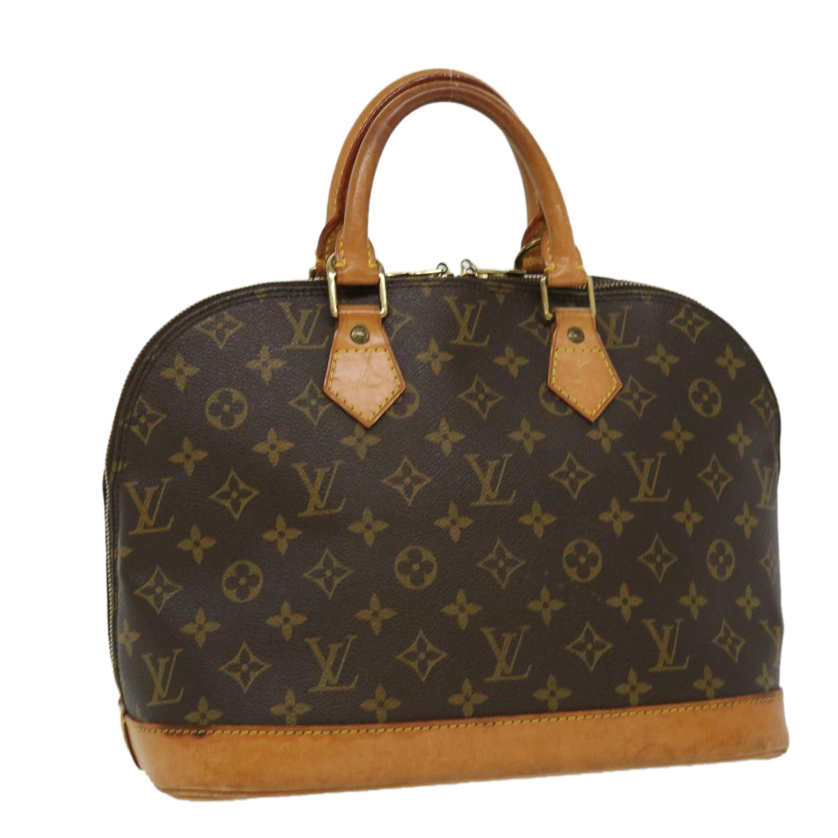 LOUIS VUITTON Monogram Alma Hand Bag M51130 LV Auth bs2502