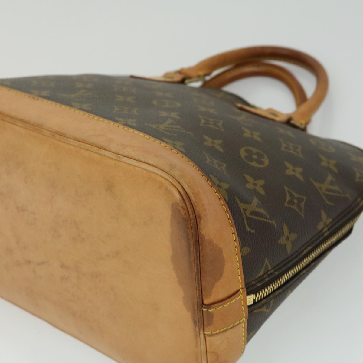 LOUIS VUITTON Monogram Alma Hand Bag M51130 LV Auth bs2502