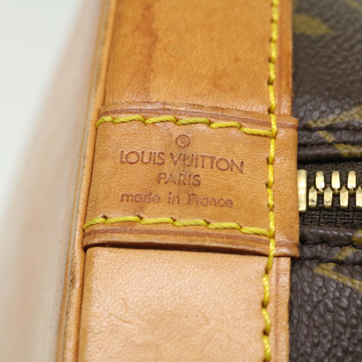 LOUIS VUITTON Monogram Alma Hand Bag M51130 LV Auth bs2502