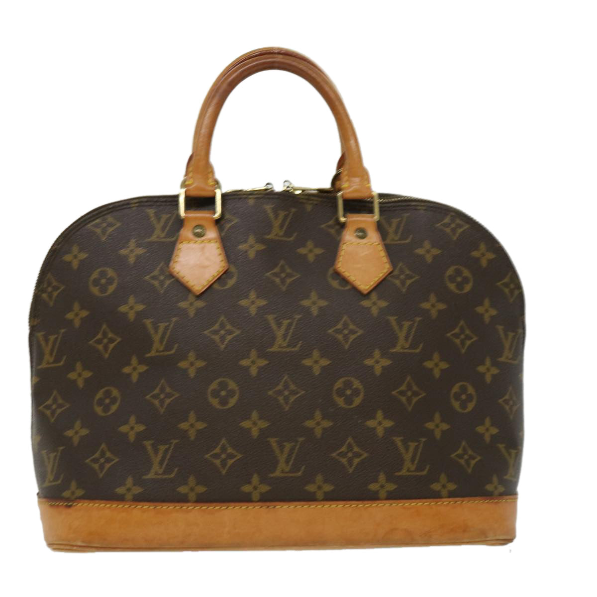 LOUIS VUITTON Monogram Alma Hand Bag M51130 LV Auth bs2502