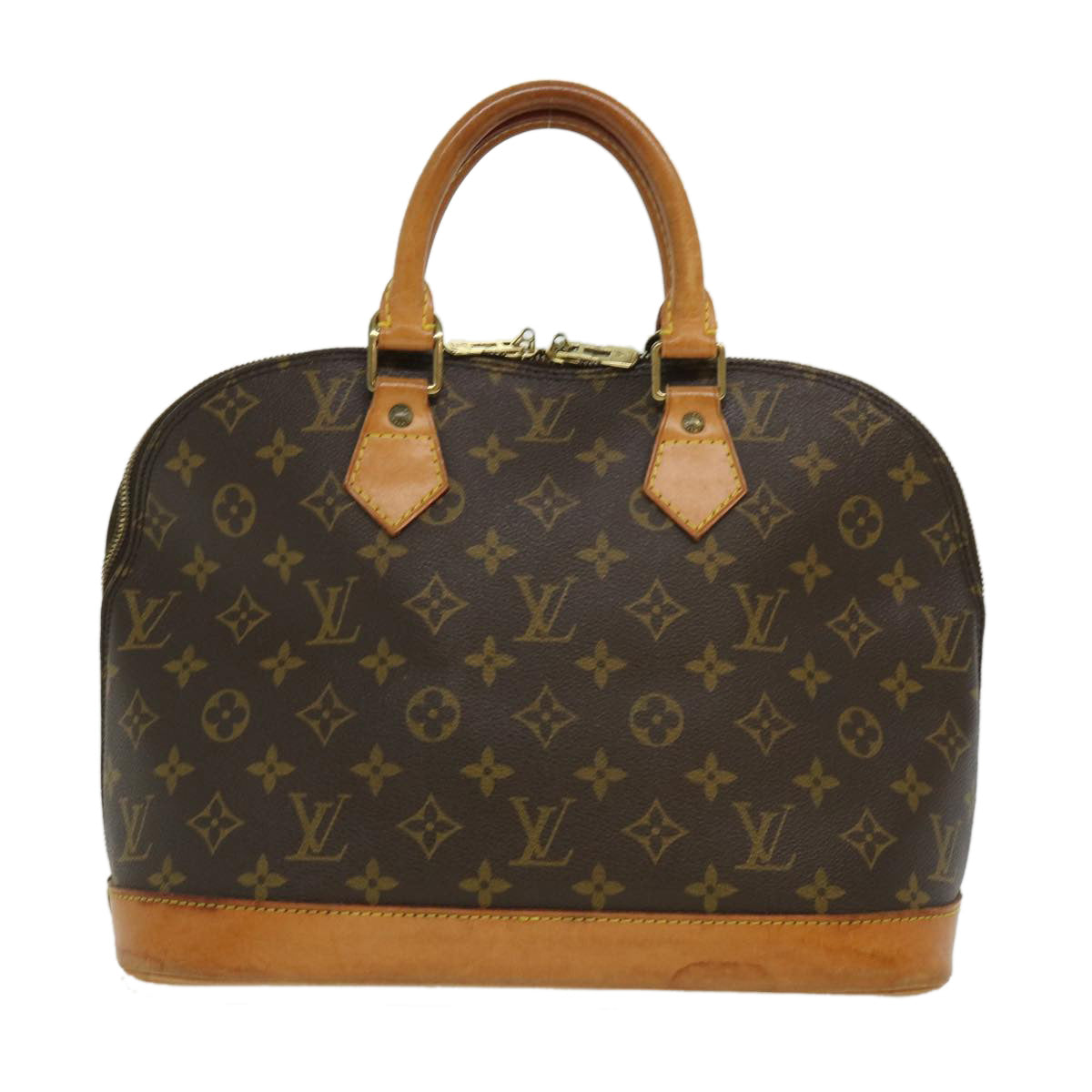 LOUIS VUITTON Monogram Alma Hand Bag M51130 LV Auth bs2502