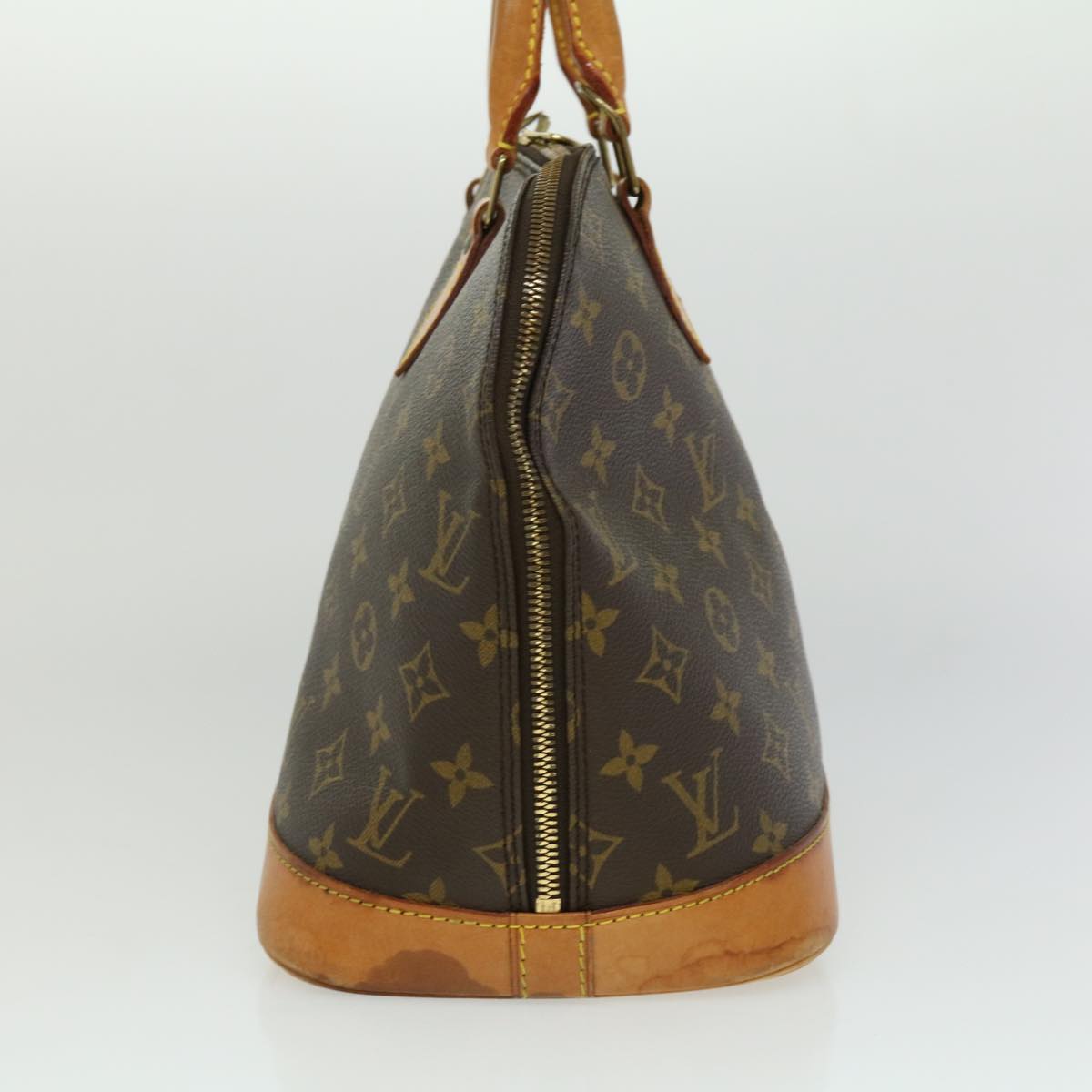 LOUIS VUITTON Monogram Alma Hand Bag M51130 LV Auth bs2502