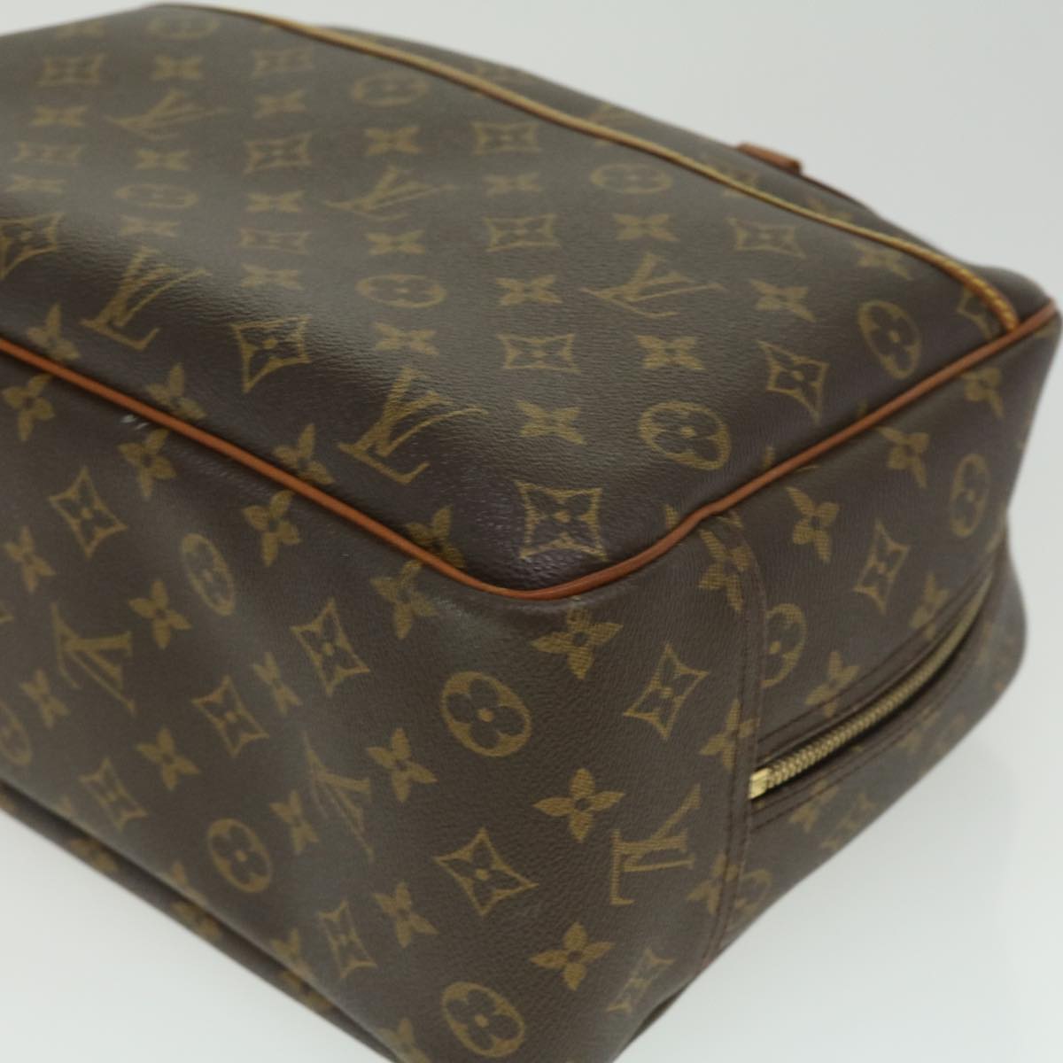 LOUIS VUITTON Monogram Deauville Hand Bag M47270 LV Auth bs2509