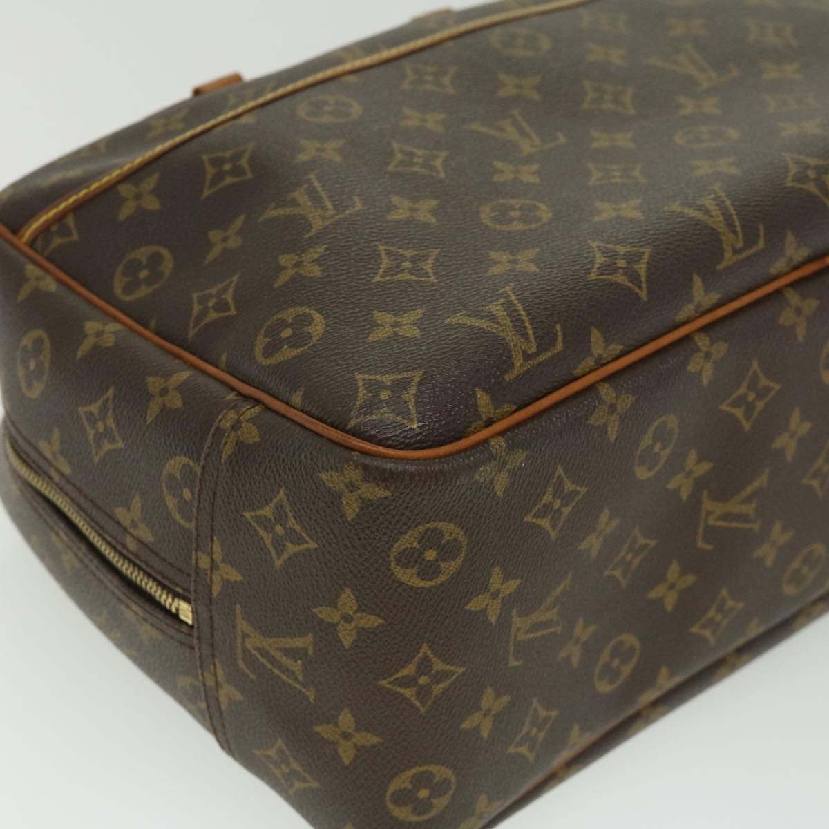 LOUIS VUITTON Monogram Deauville Hand Bag M47270 LV Auth bs2509