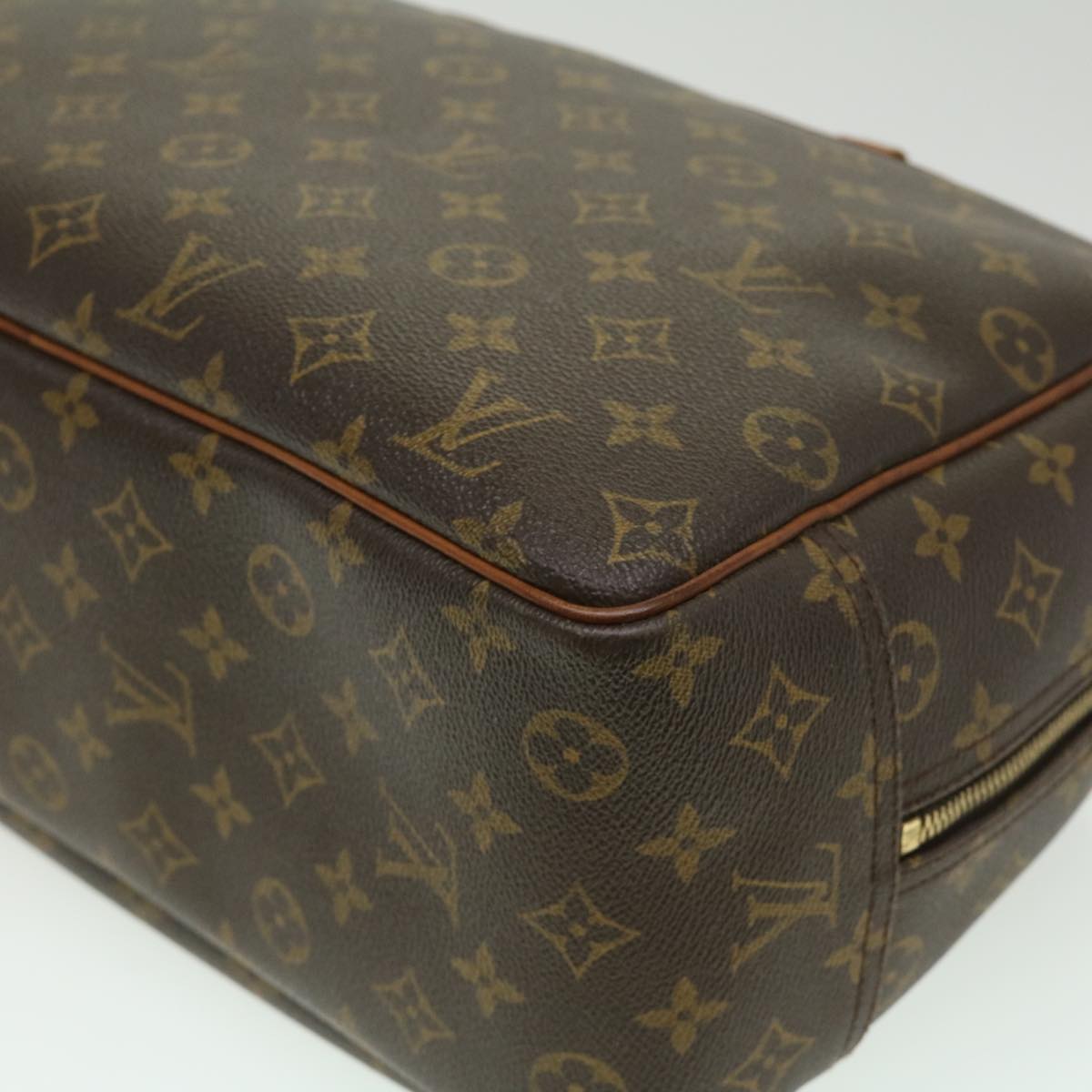 LOUIS VUITTON Monogram Deauville Hand Bag M47270 LV Auth bs2509