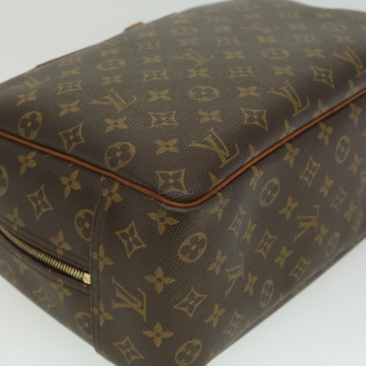 LOUIS VUITTON Monogram Deauville Hand Bag M47270 LV Auth bs2509