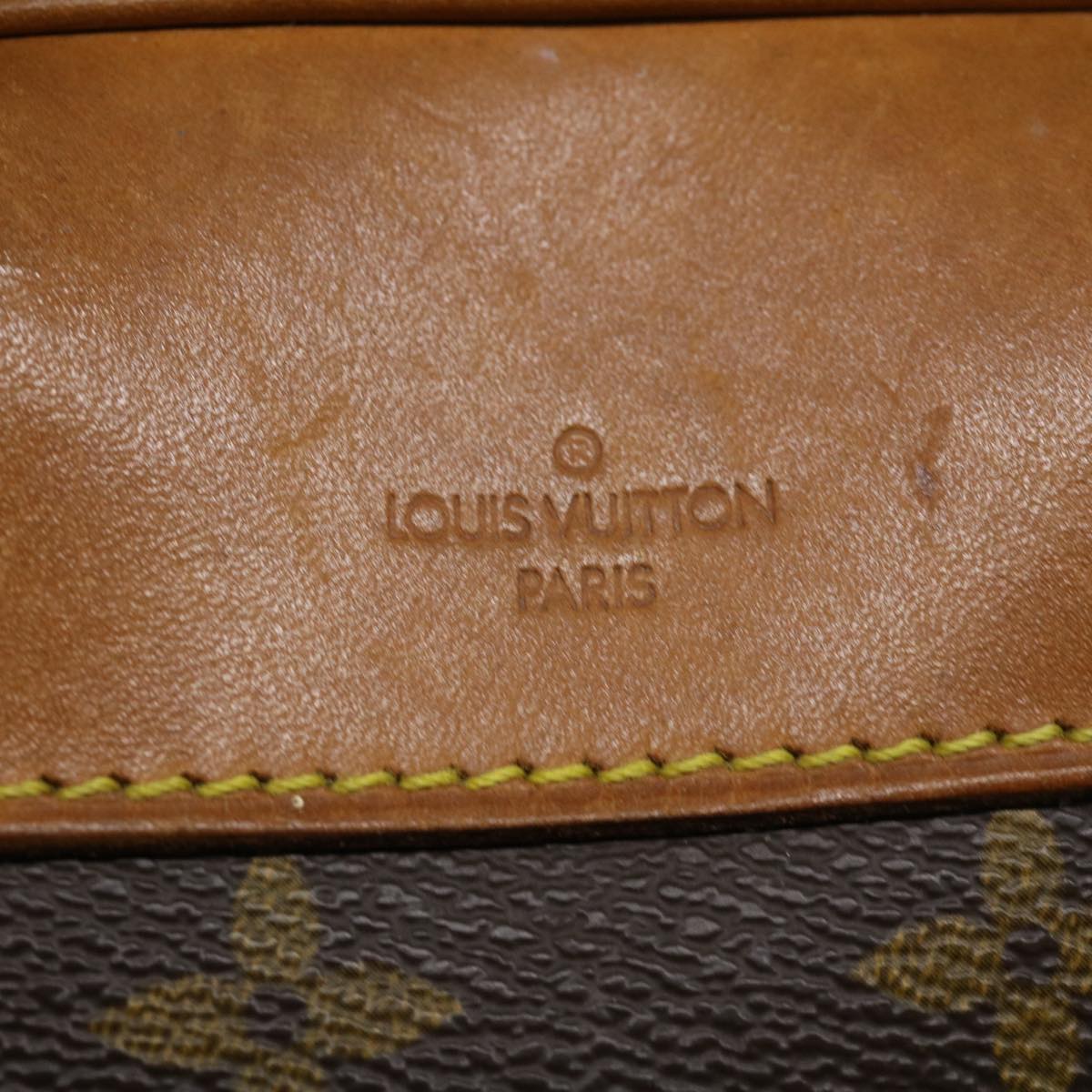 LOUIS VUITTON Monogram Deauville Hand Bag M47270 LV Auth bs2509