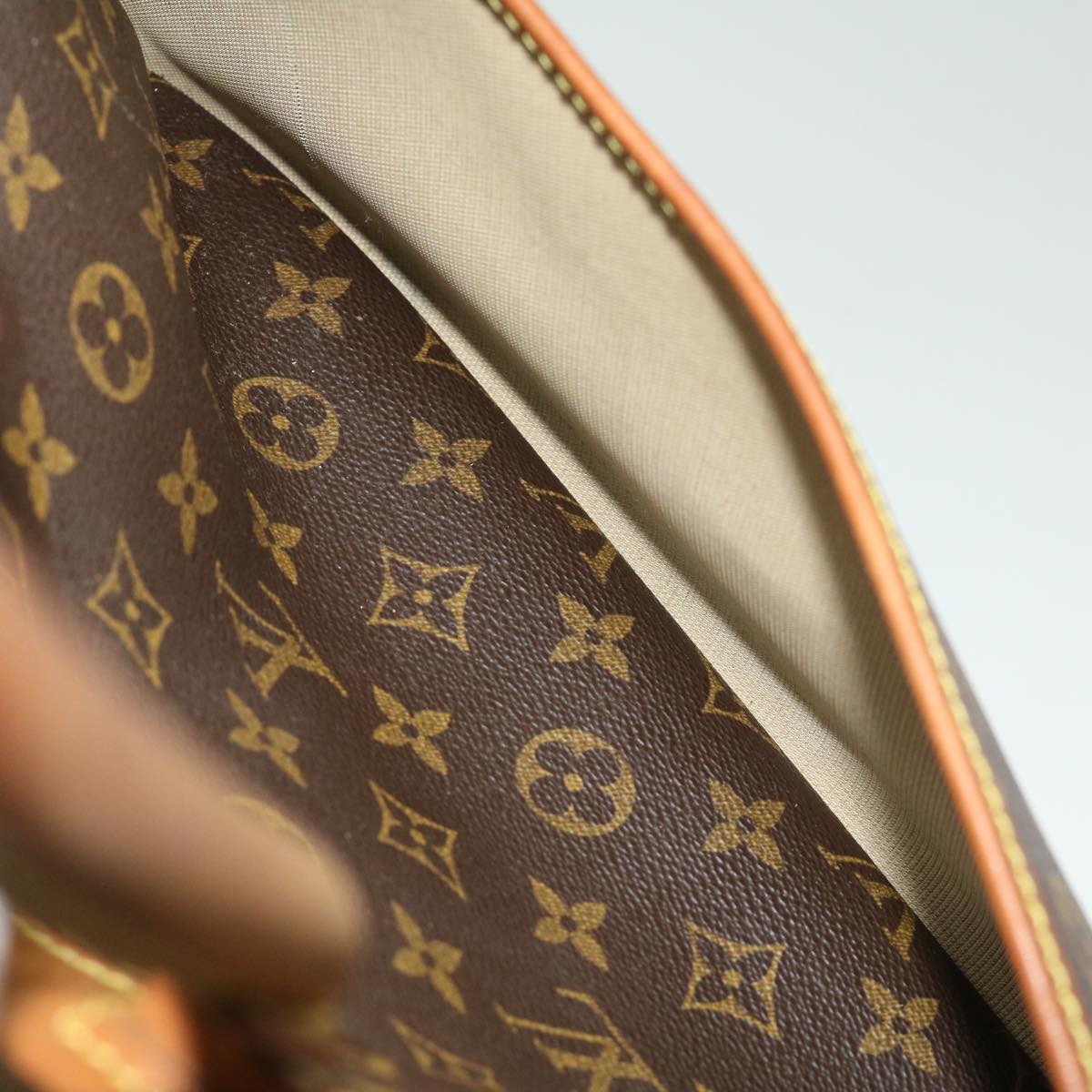 LOUIS VUITTON Monogram Deauville Hand Bag M47270 LV Auth bs2509