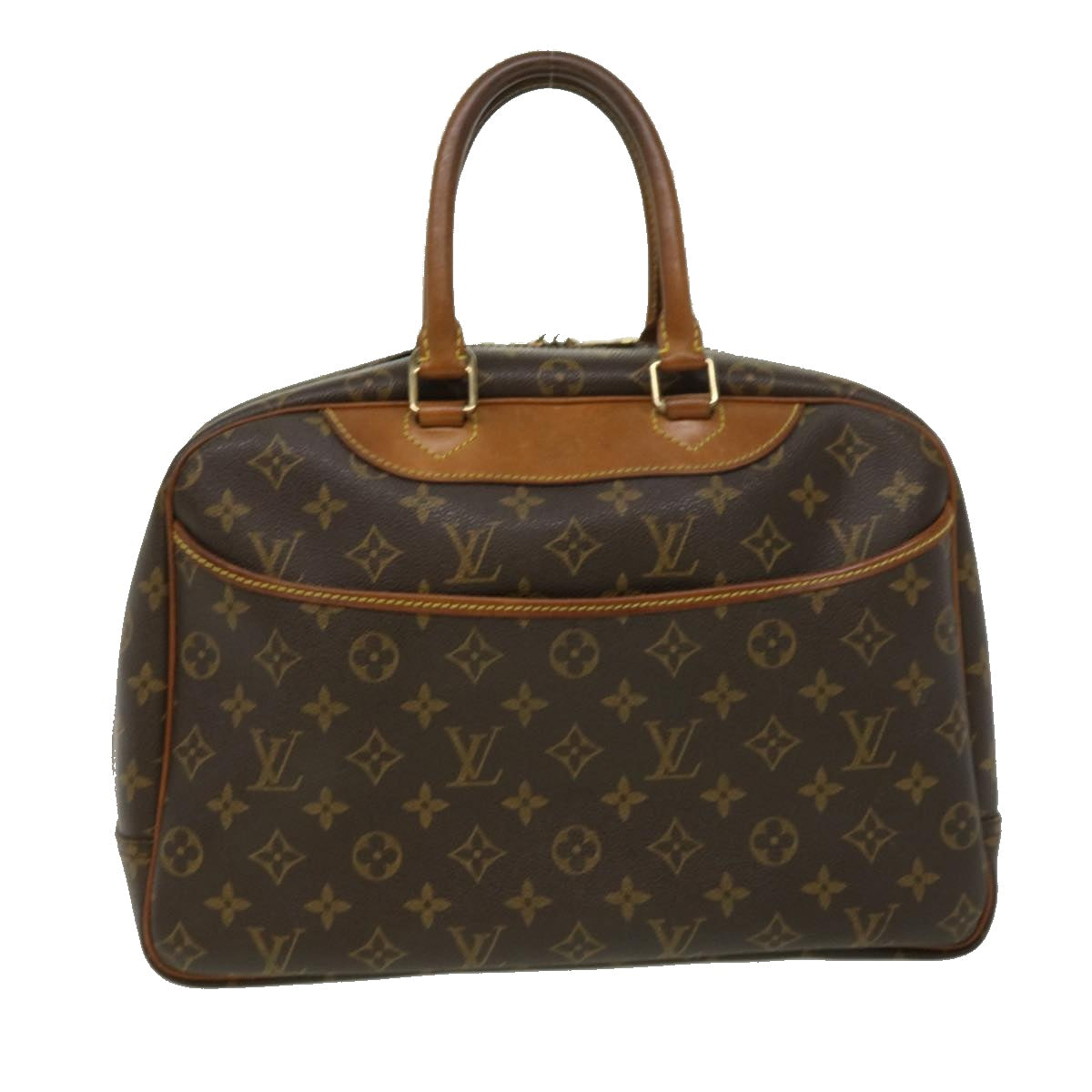 LOUIS VUITTON Monogram Deauville Hand Bag M47270 LV Auth bs2509